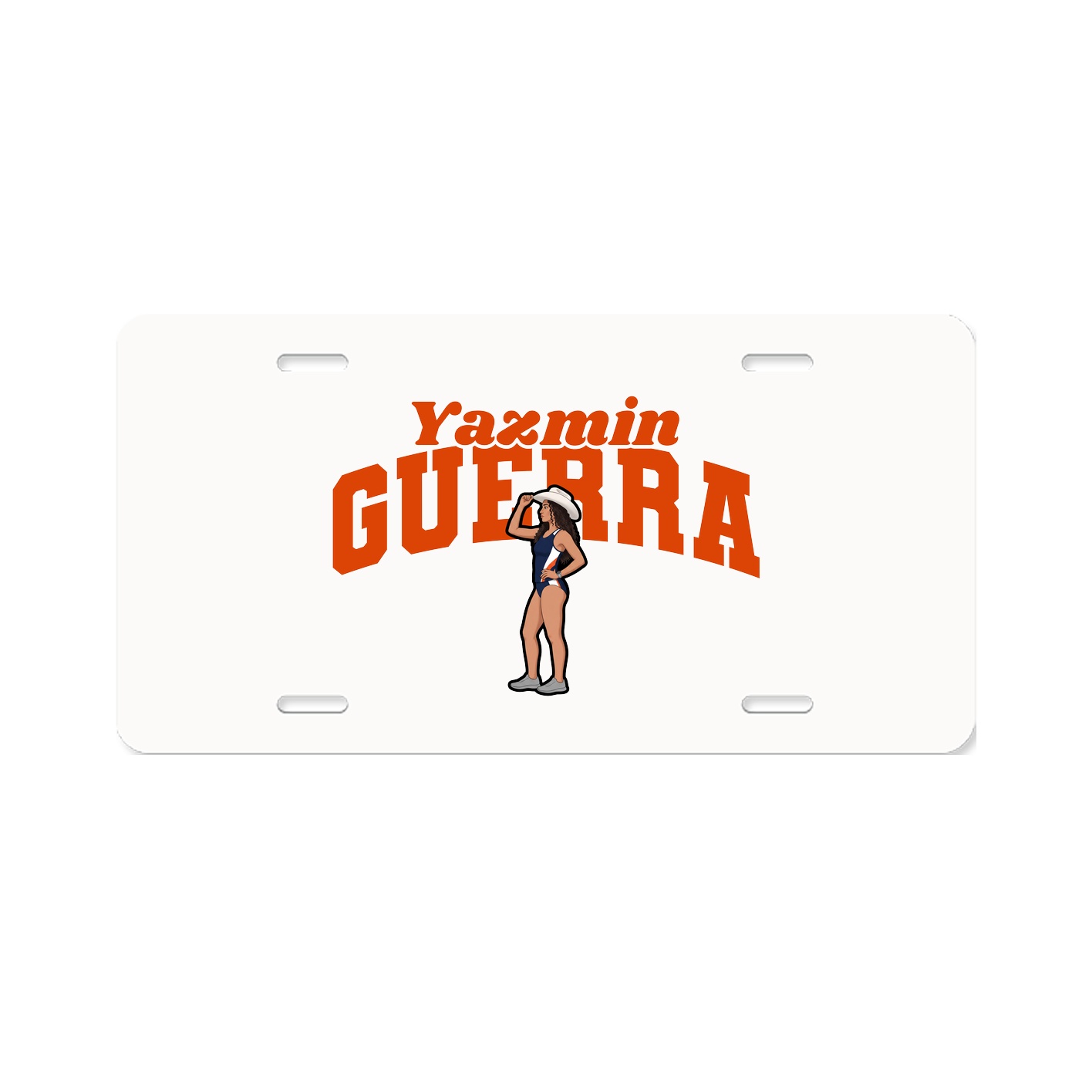 License Plate — Signature Arch in Classic