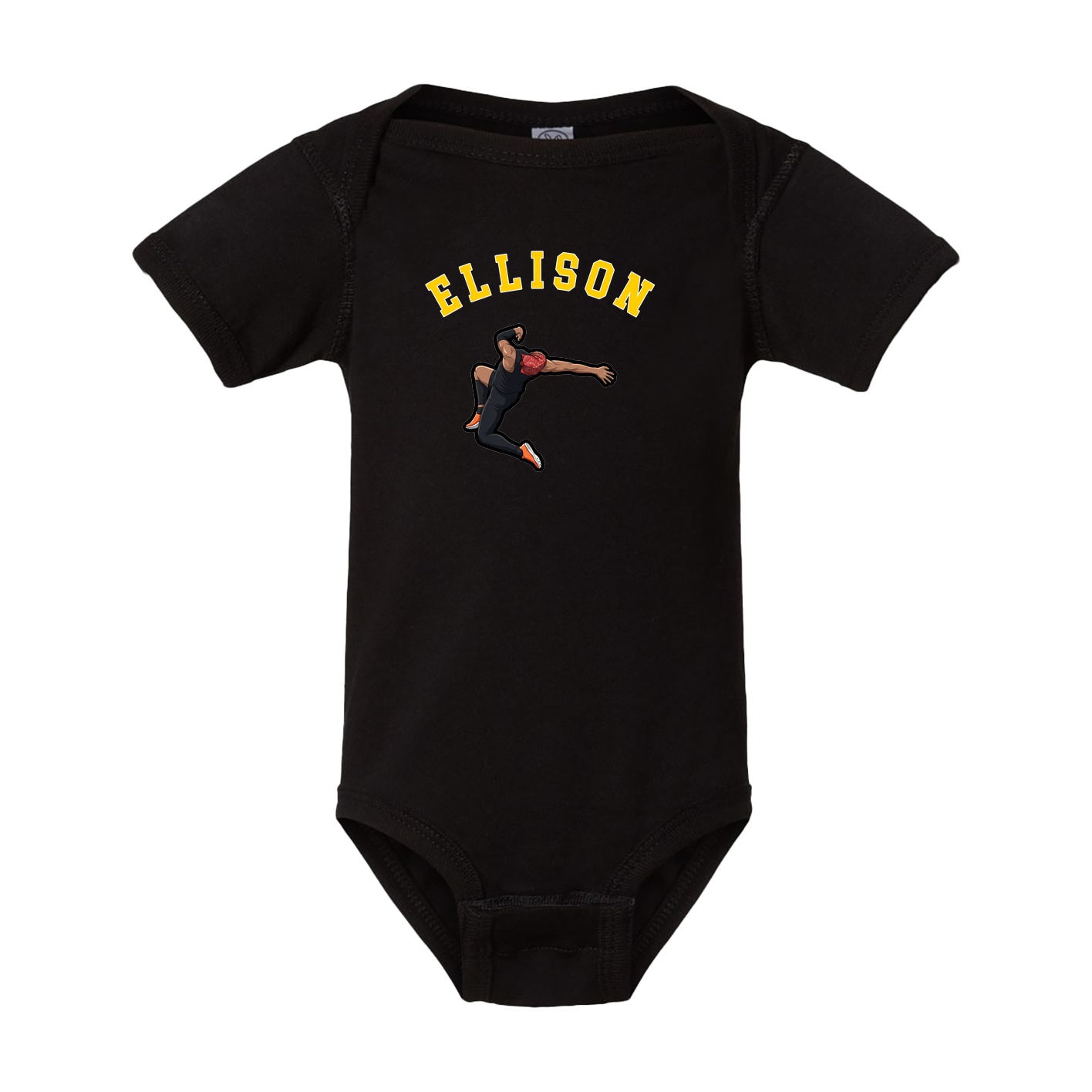 Baby Onesie — Shirsey Arch in Black