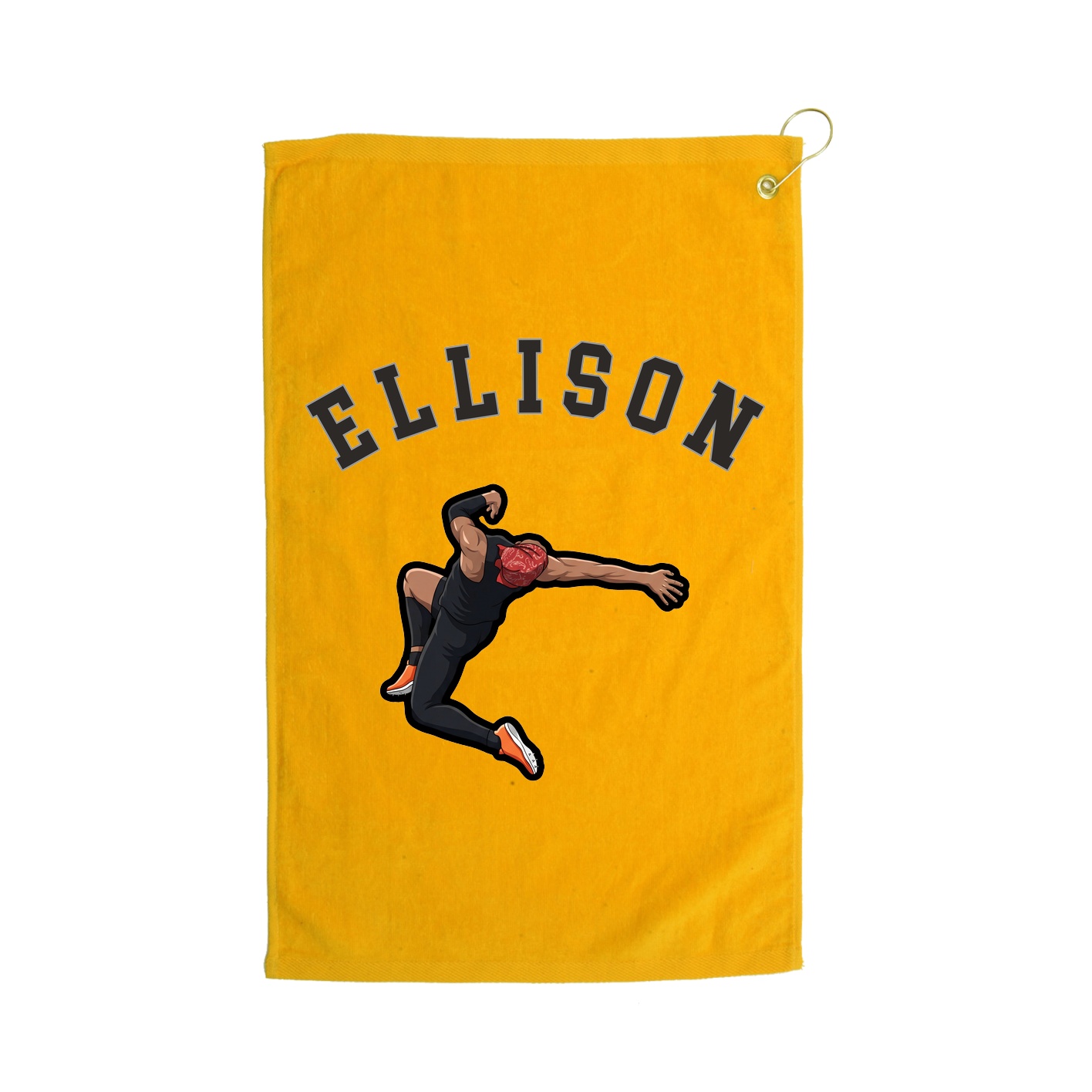 Golf Towel — Shirsey Arch in Gold