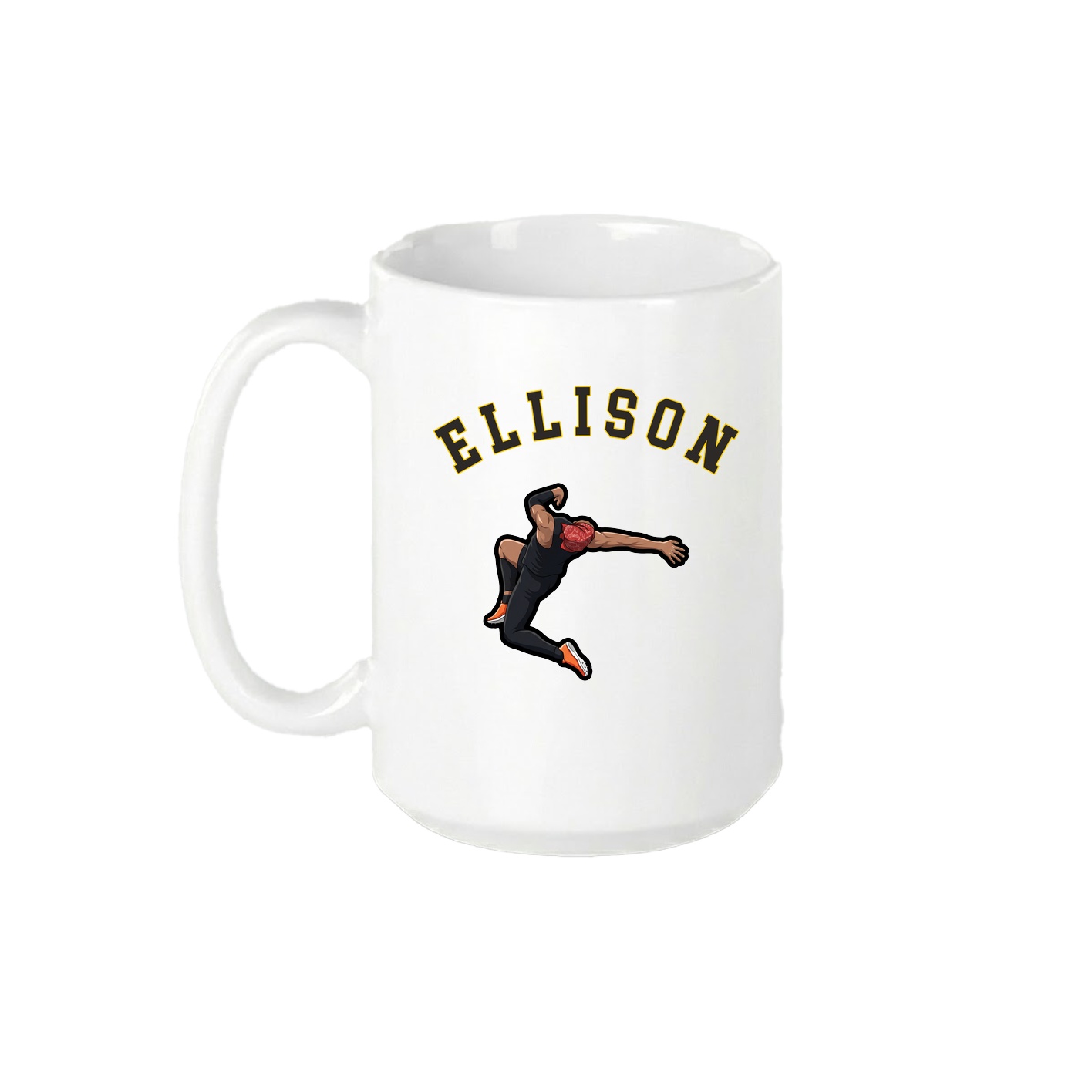 15oz Coffee Mug — Shirsey Arch in White