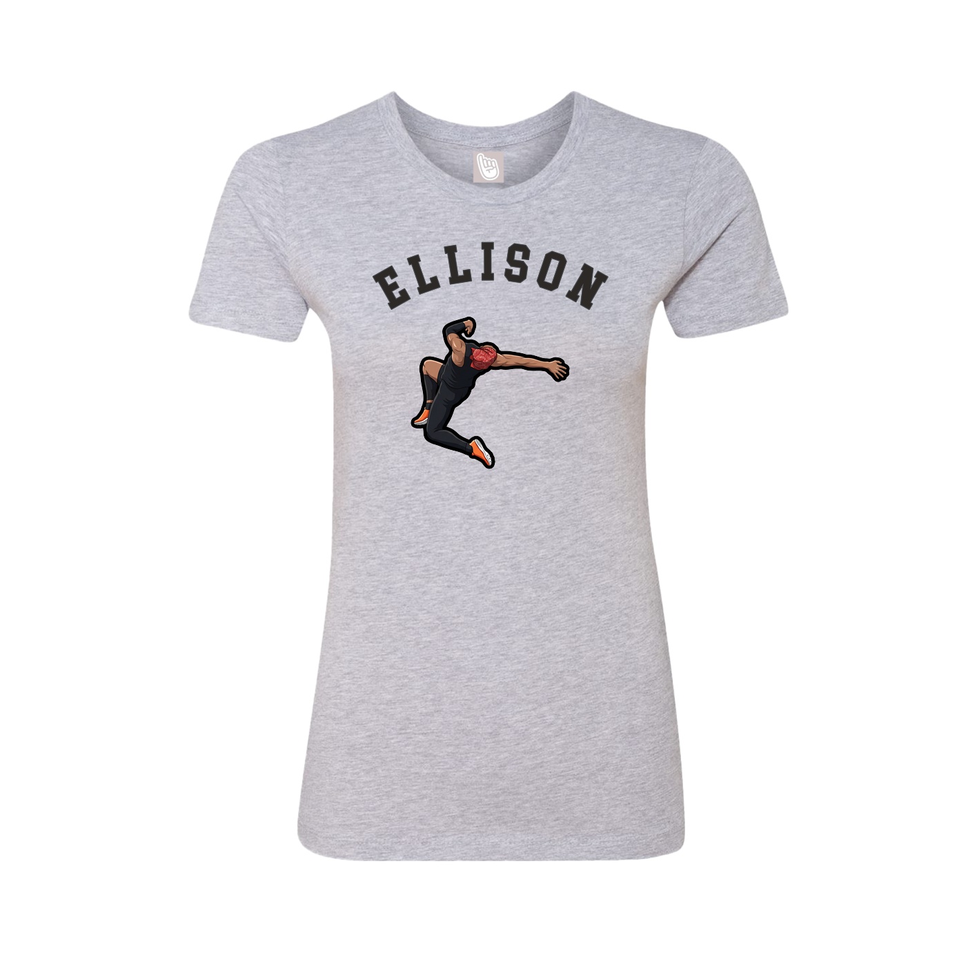 Womens Tee — Shirsey Arch in Grey