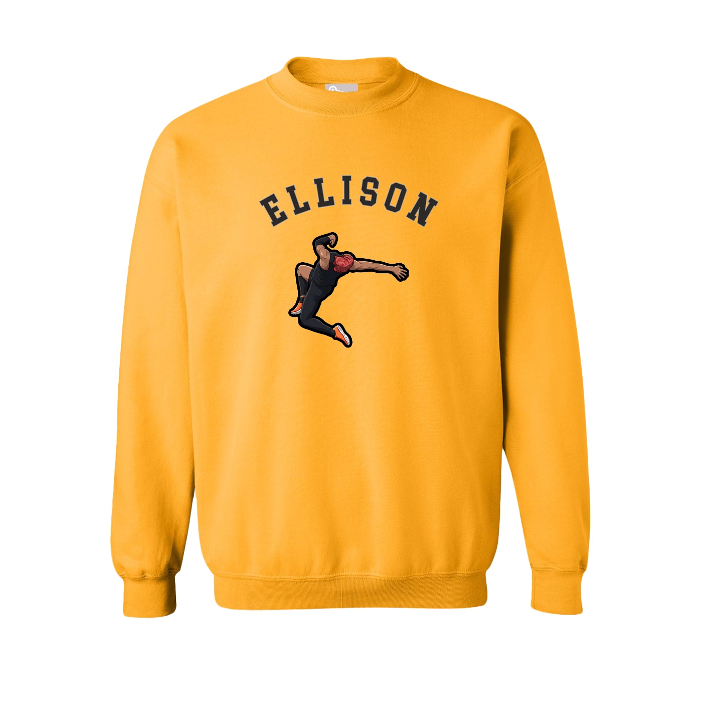 Fleece Crew — Shirsey Arch in Gold