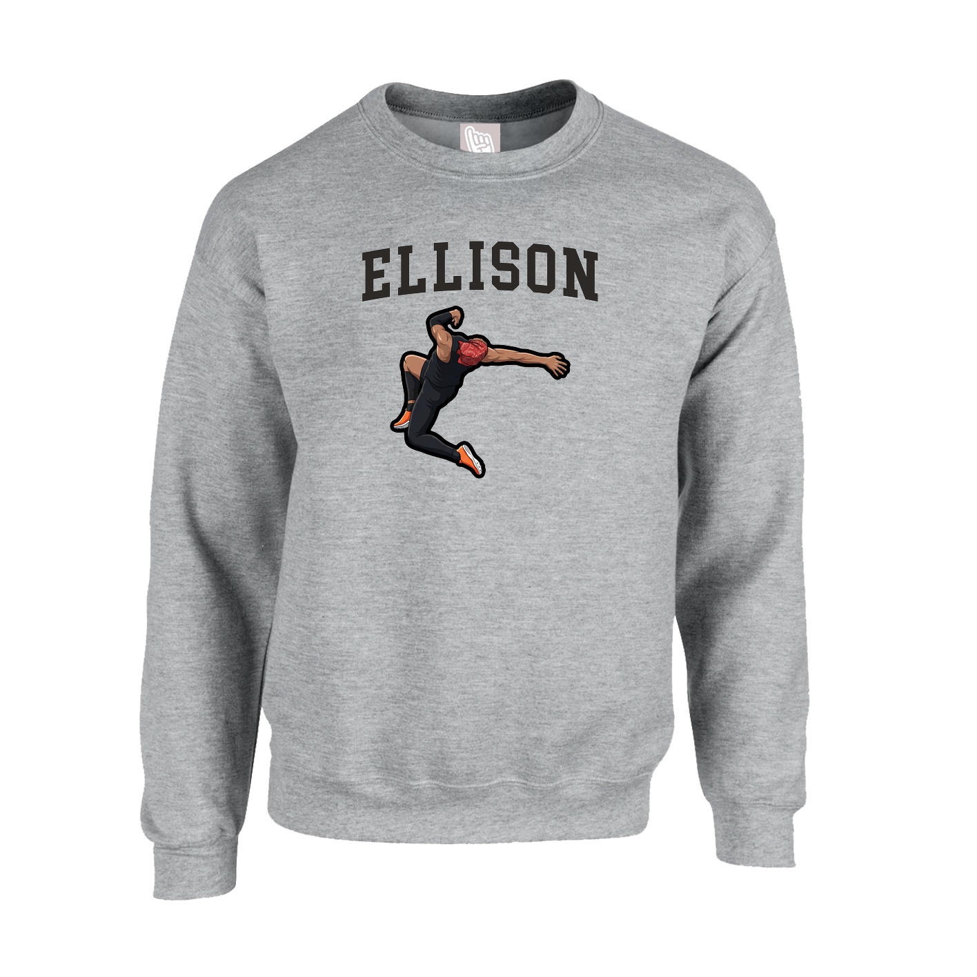 Fleece Crew — Shirsey in Grey