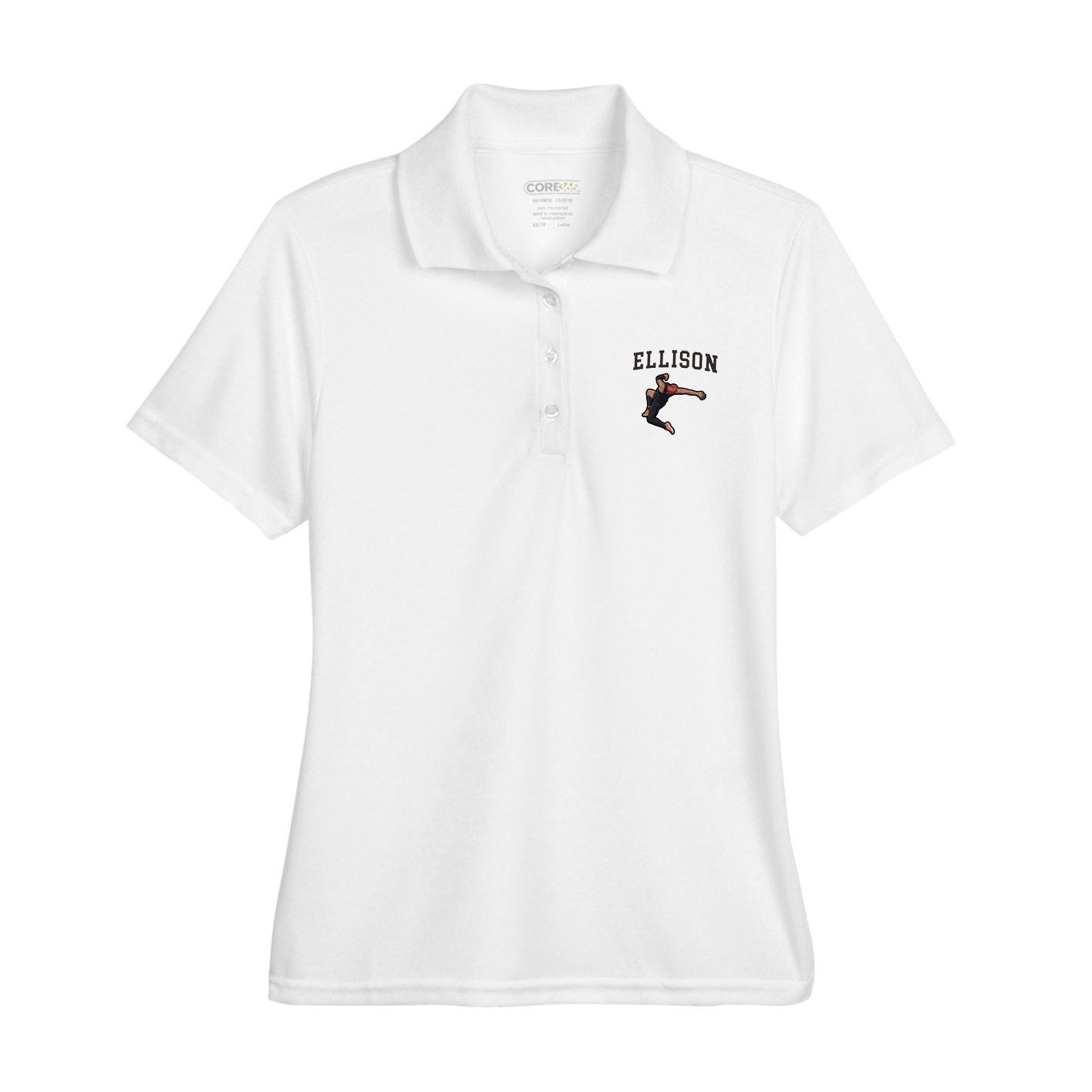 Womens Performance Polo — Shirsey in White