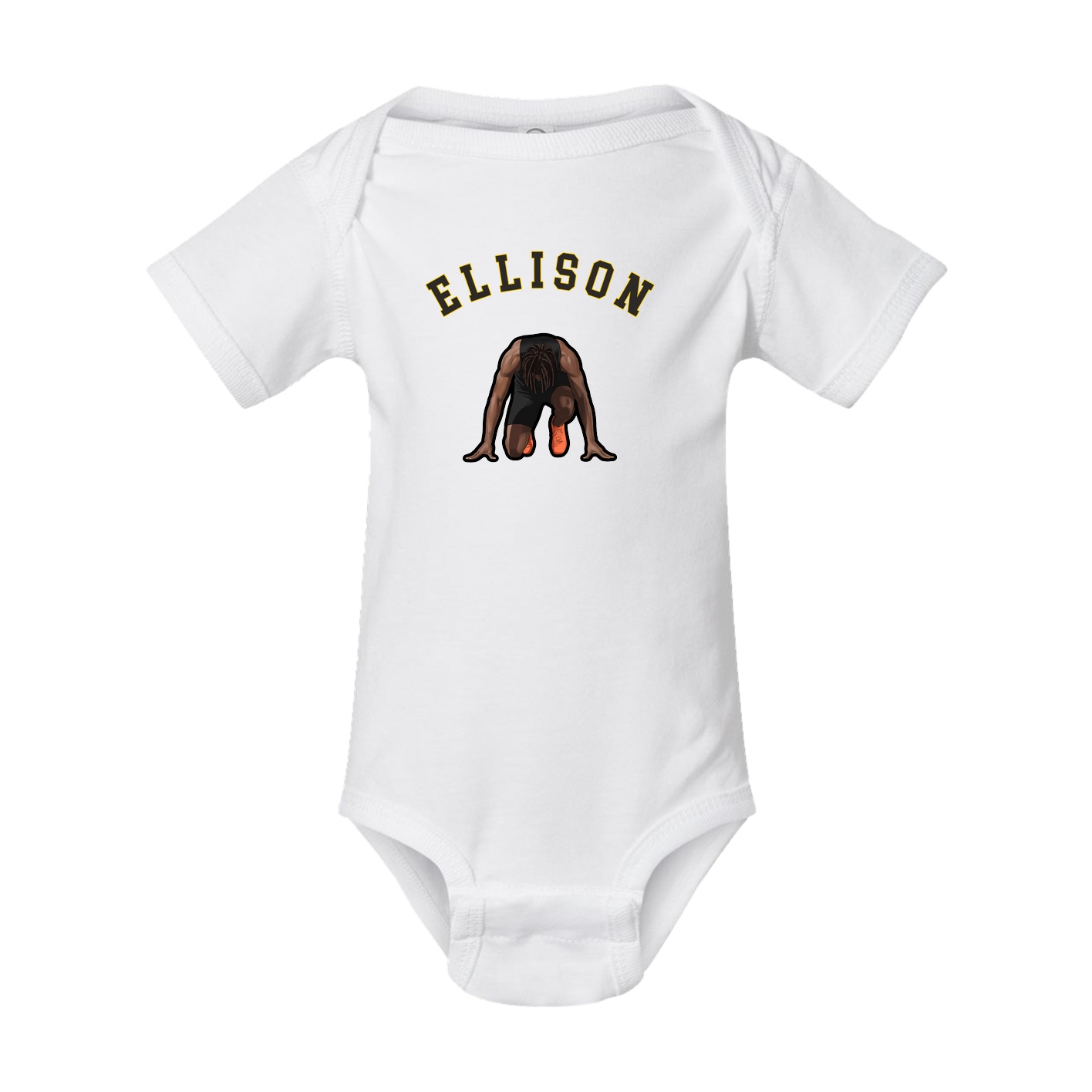 Baby Onesie — Shirsey Arch in White