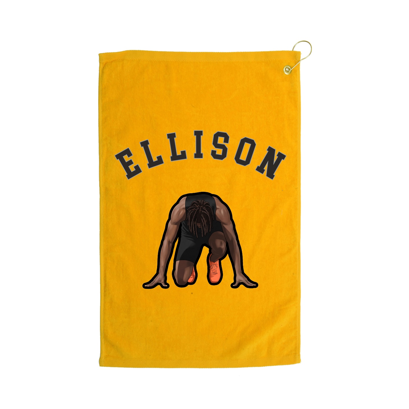 Golf Towel — Shirsey Arch in Gold
