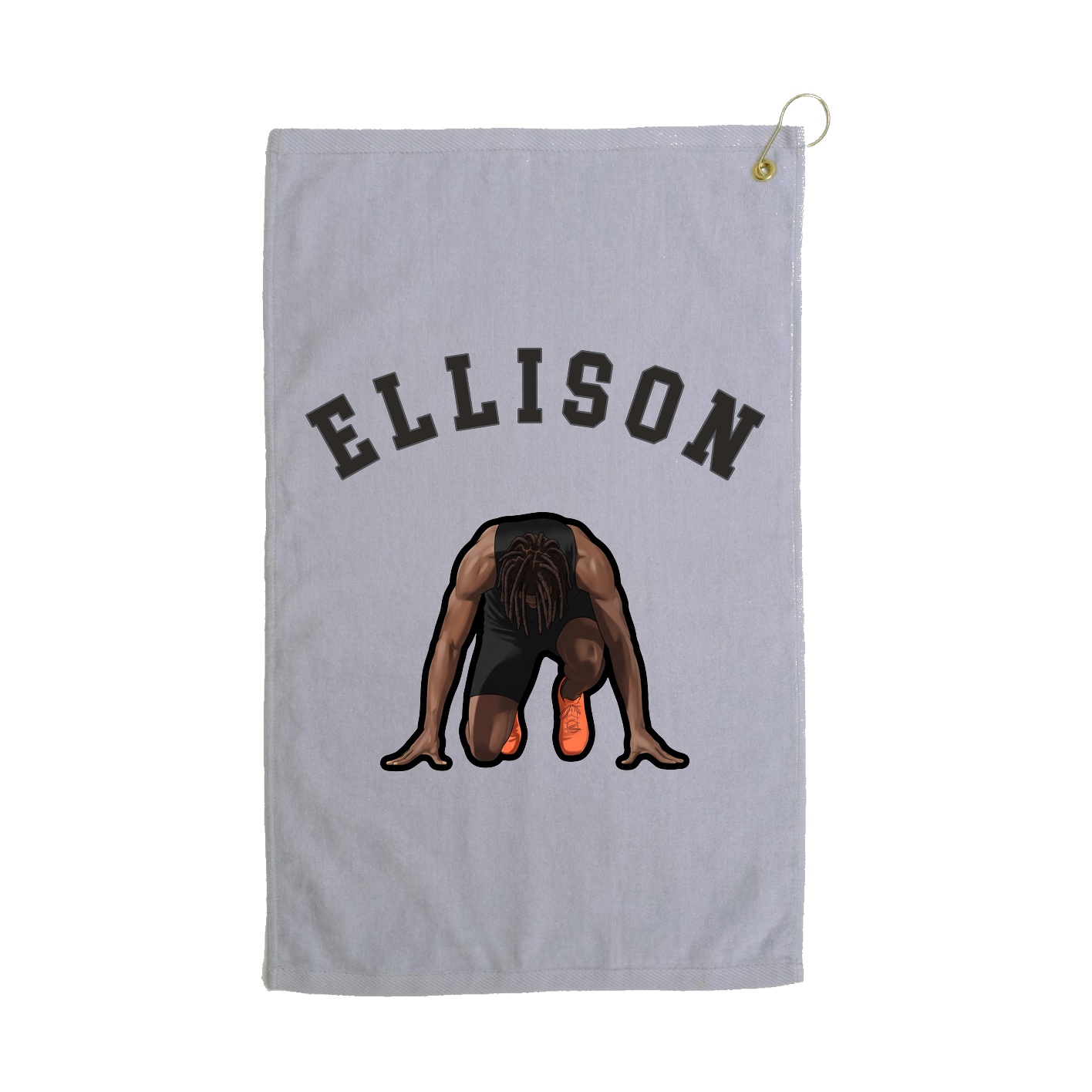 Golf Towel — Shirsey Arch in Grey