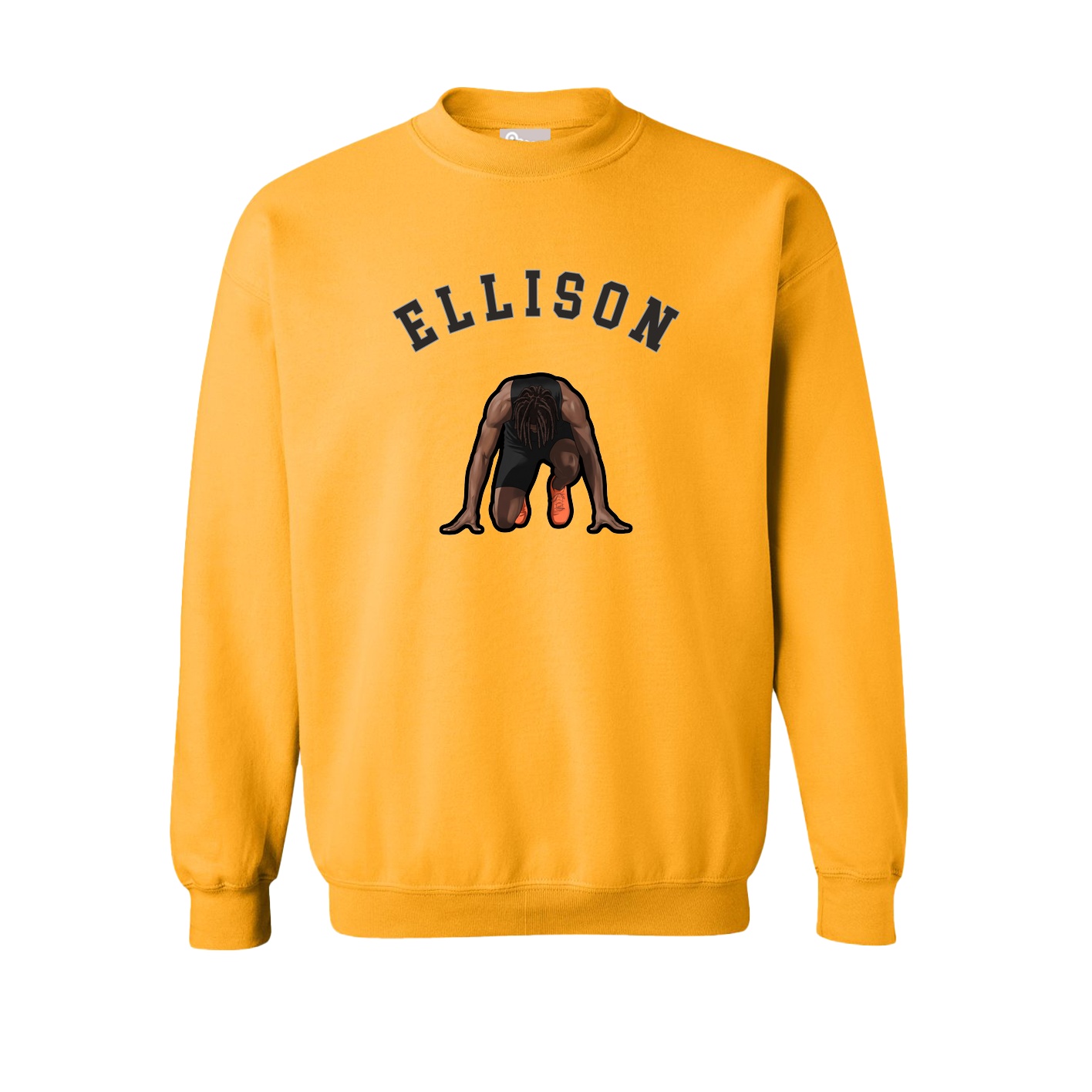 Fleece Crew — Shirsey Arch in Gold