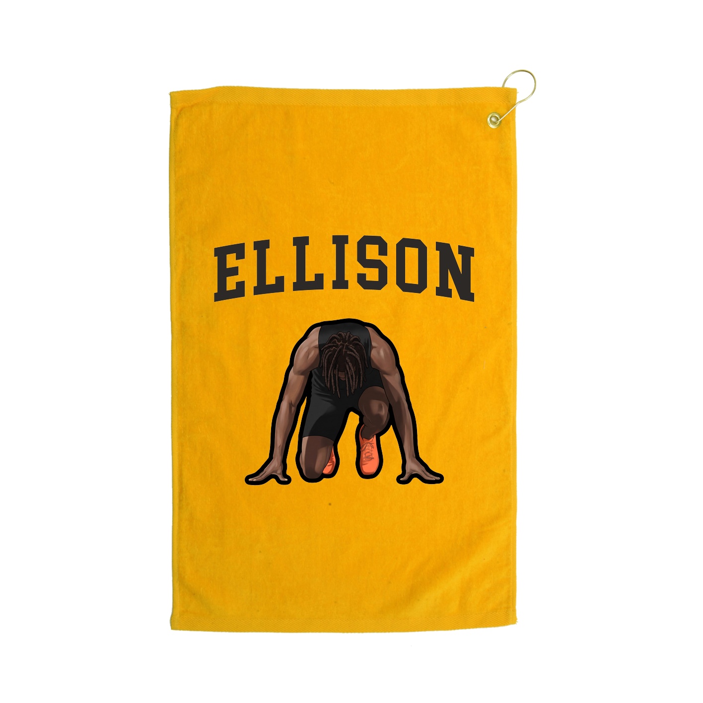 Golf Towel — Shirsey in Gold