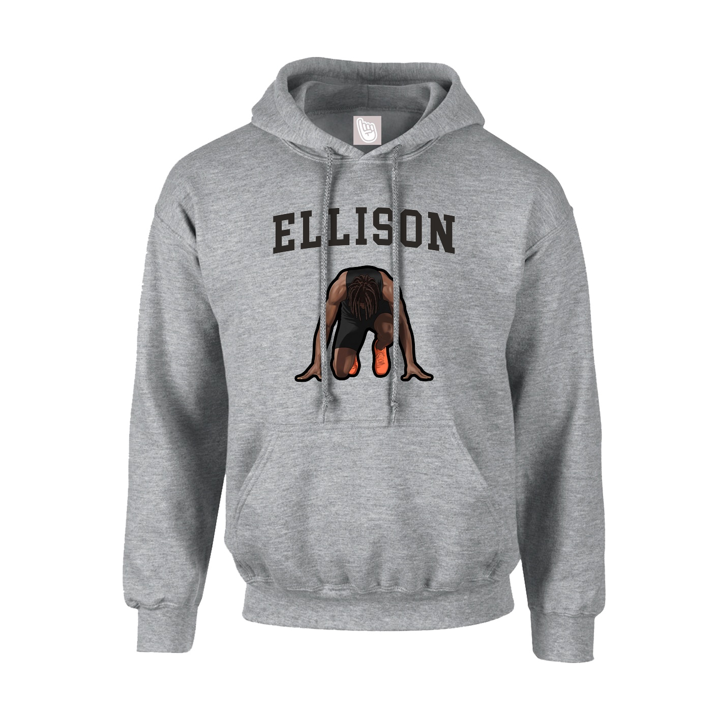 Hoodie — Shirsey in Grey