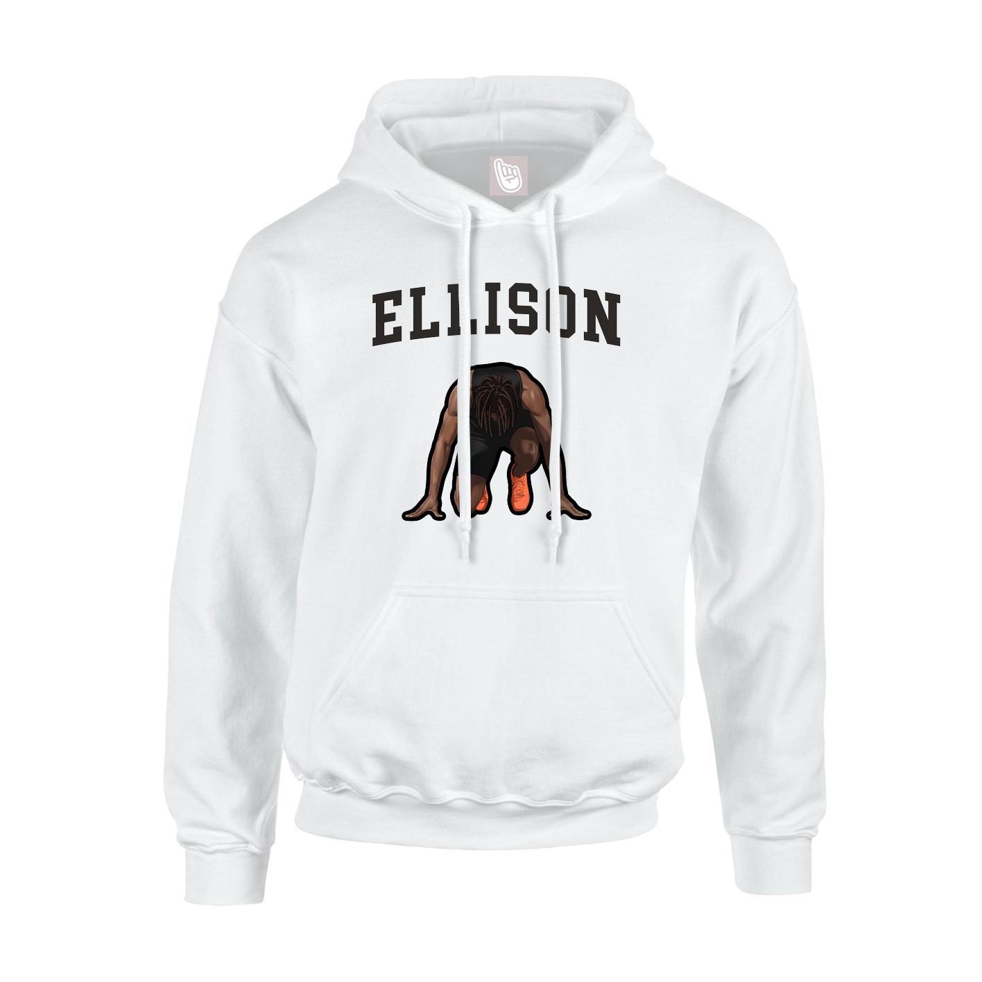 Hoodie — Shirsey in White
