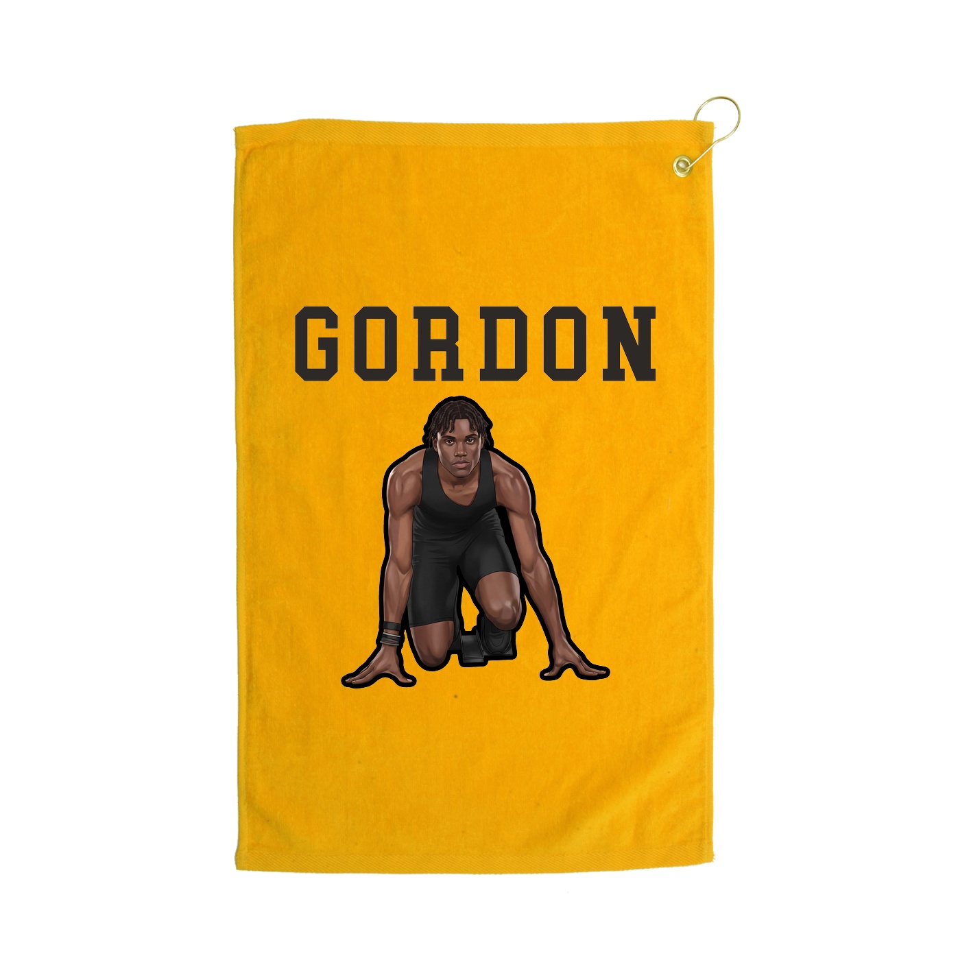 Golf Towel — Shirsey in Gold