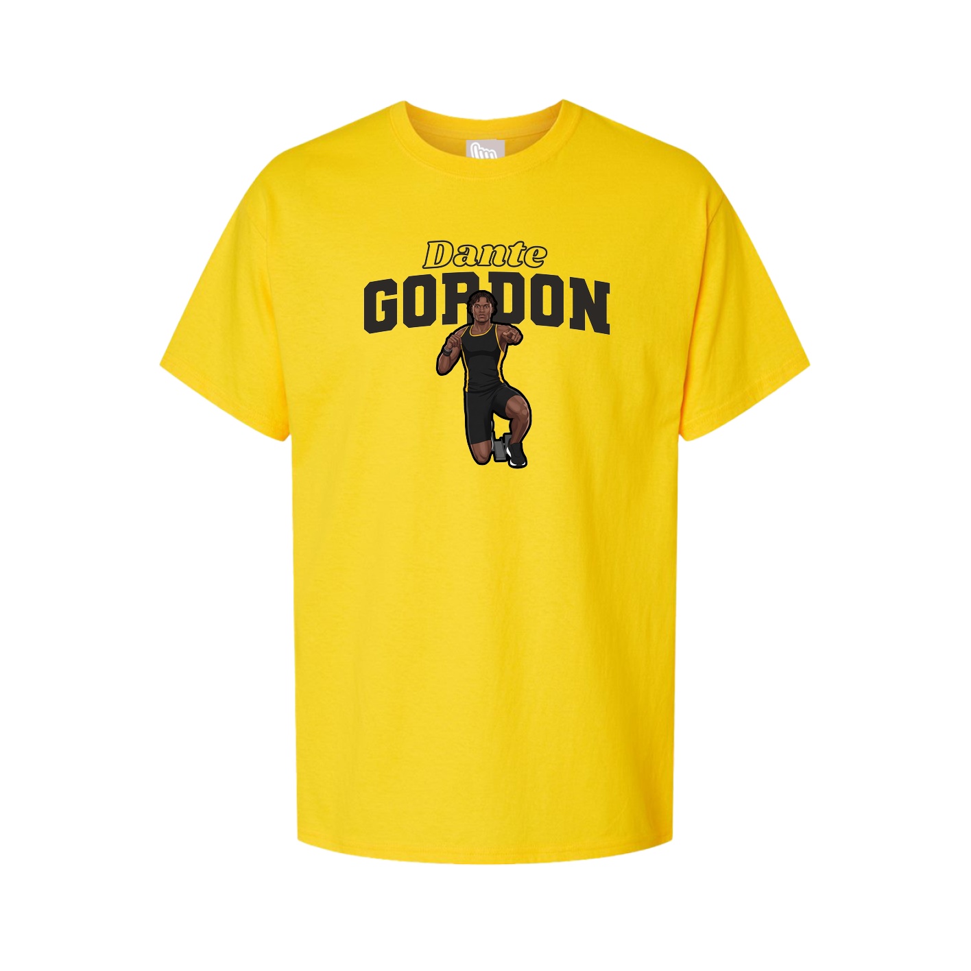 Tee — Name Arch in Gold