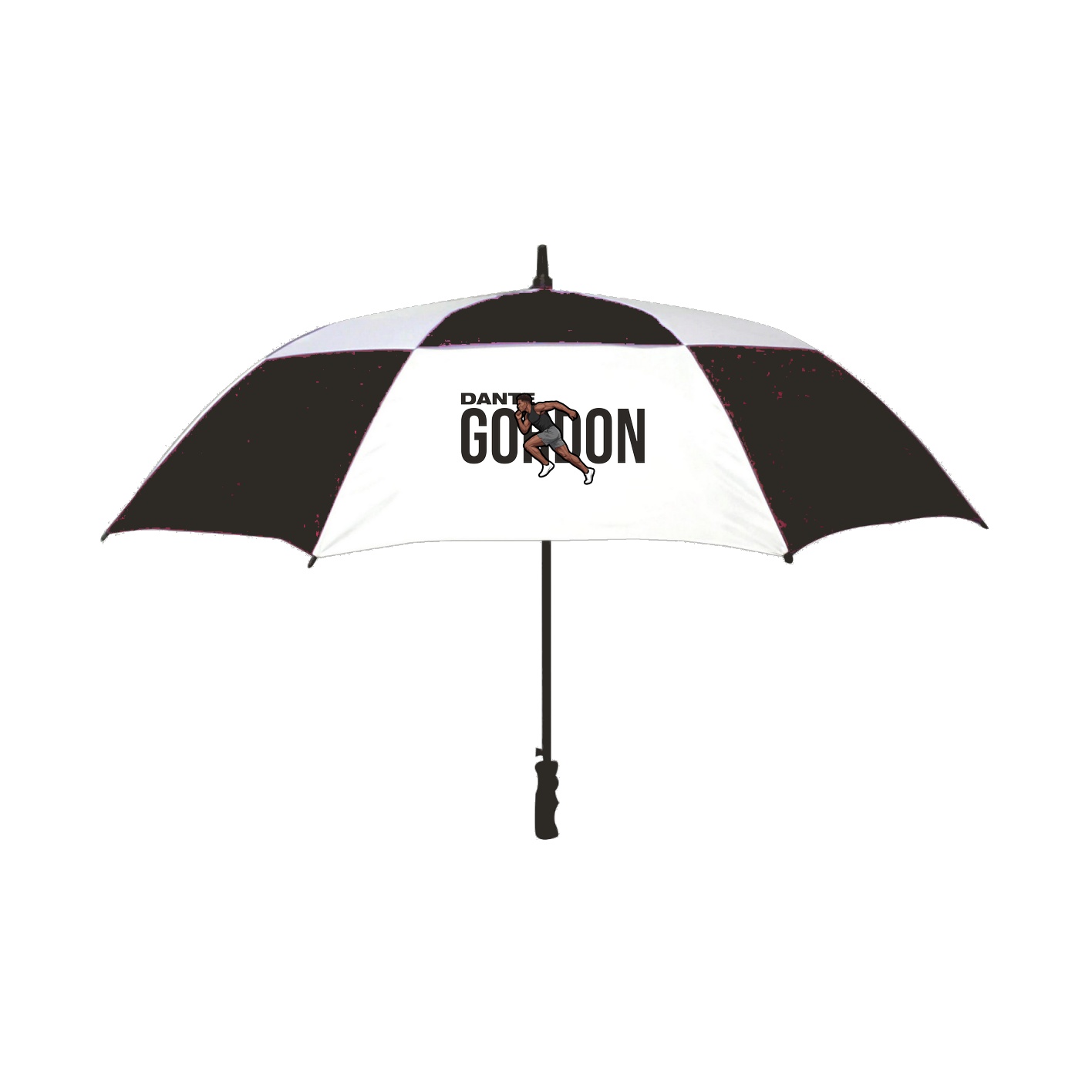 Golf Umbrella — Player Name in Black