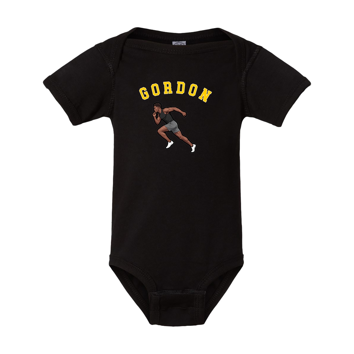 Baby Onesie — Shirsey Arch in Black