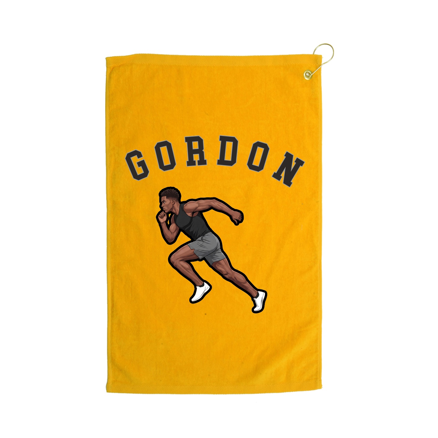 Golf Towel — Shirsey Arch in Gold