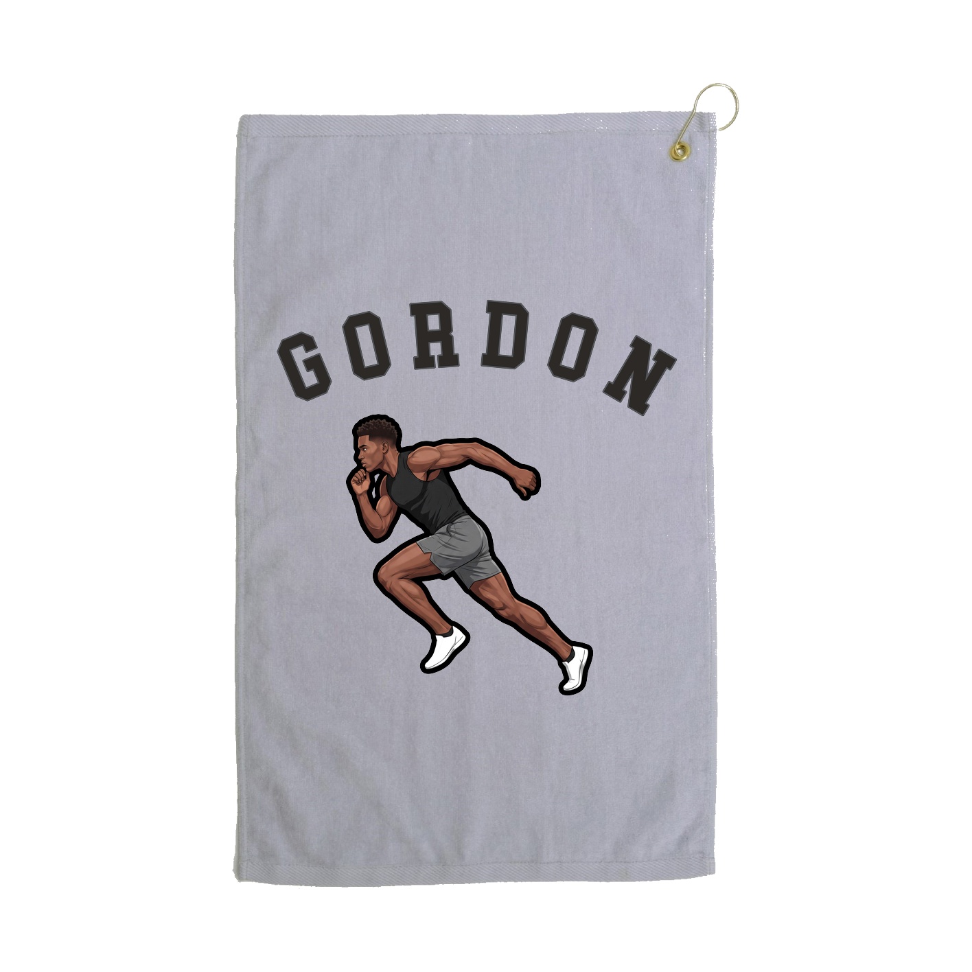 Golf Towel — Shirsey Arch in Grey