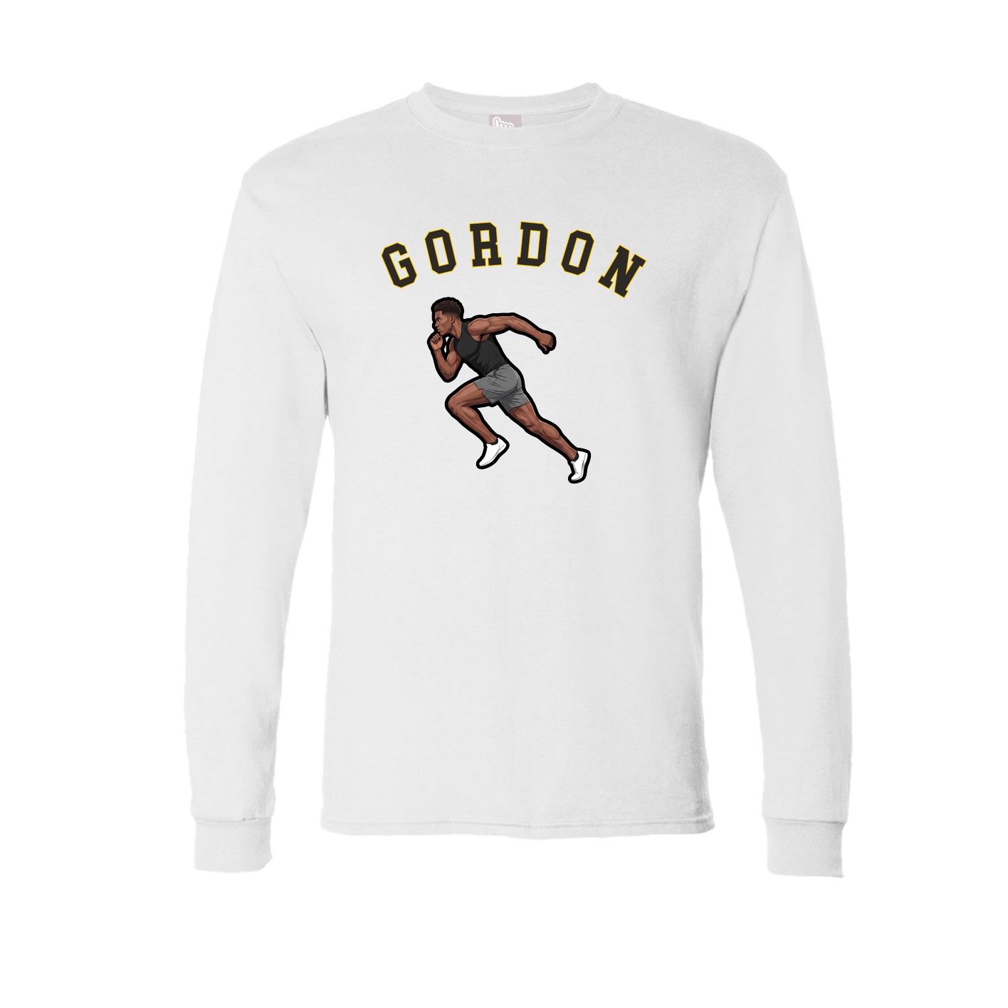 Long Sleeve Tee — Shirsey Arch in White