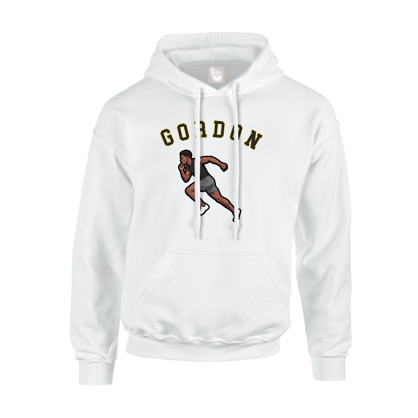 Hoodie — Shirsey Arch in White