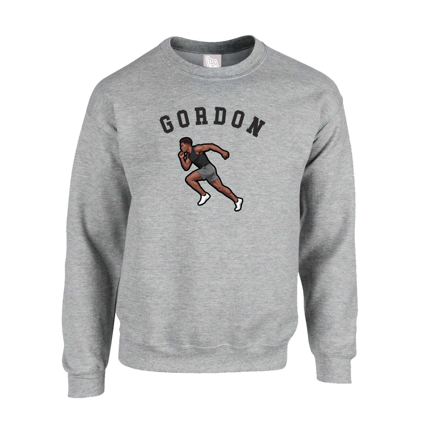 Fleece Crew — Shirsey Arch in Grey