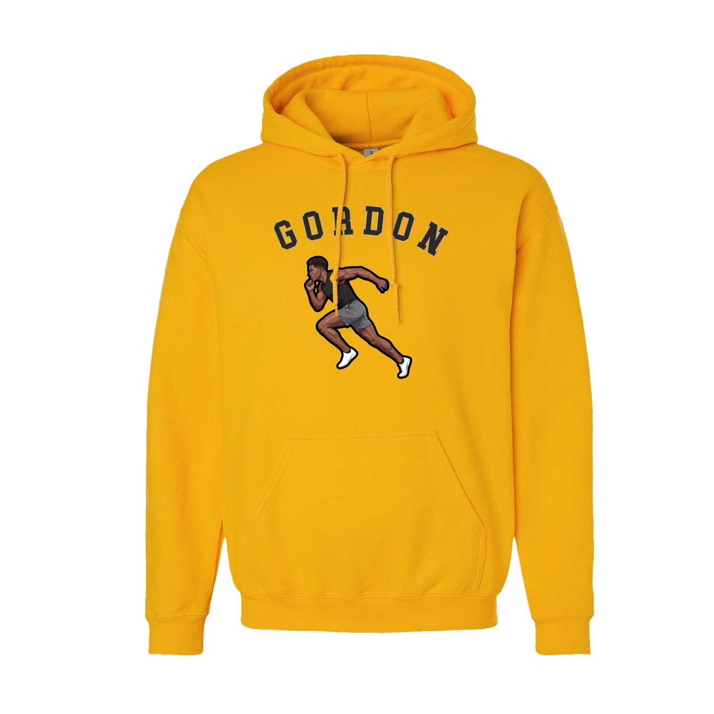 Youth Hoodie — Shirsey Arch in Gold