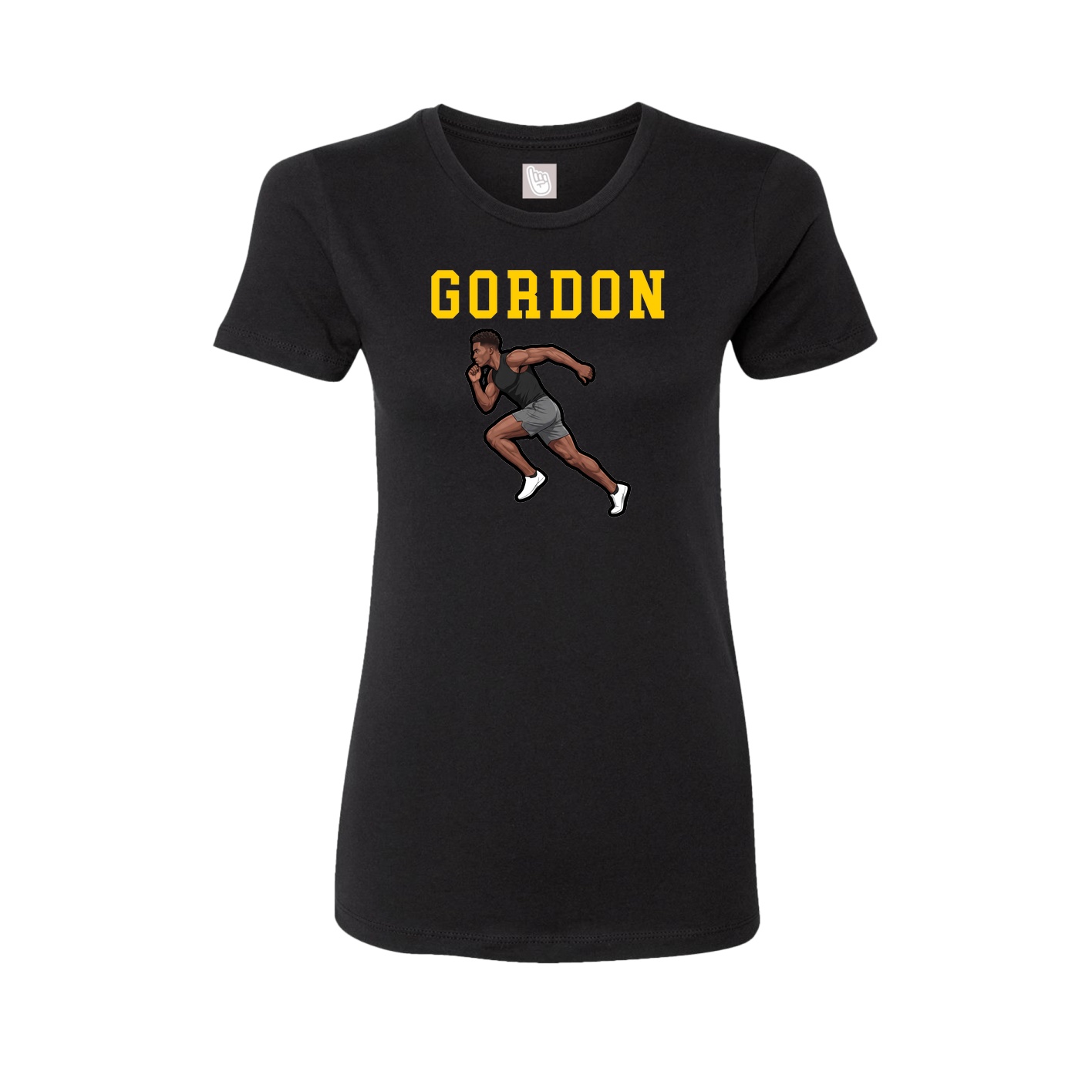 Fitted Women's Tee — Shirsey in Black