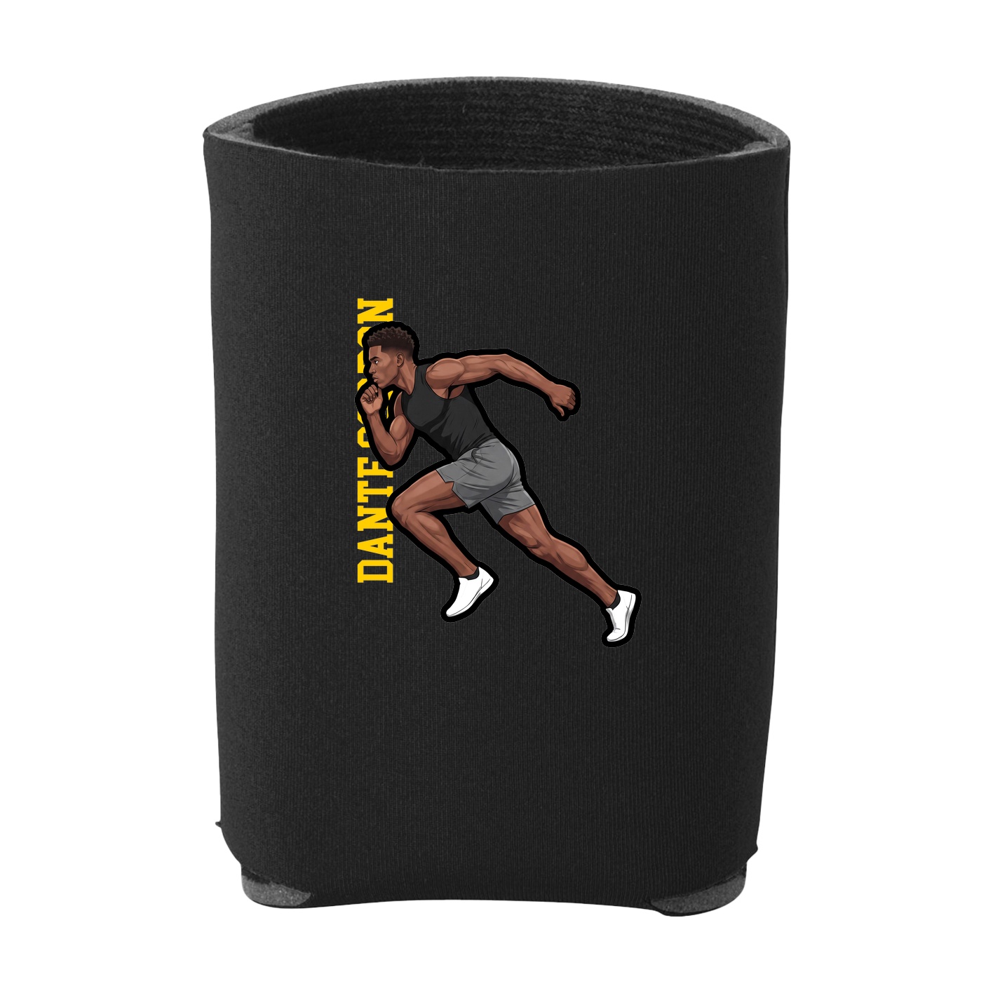 Can Holder — Name Vertical in Black