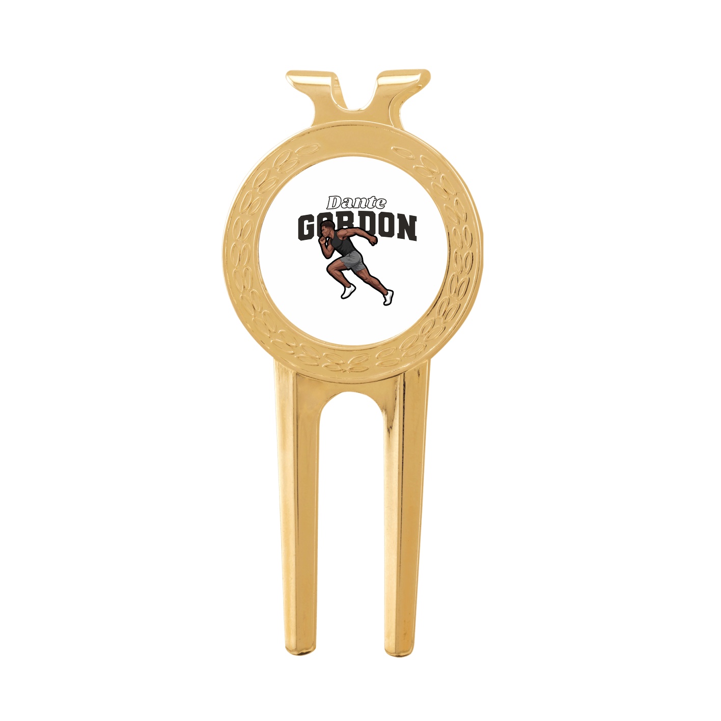Divot Tool with Ball Marker — Name Arch in Classic