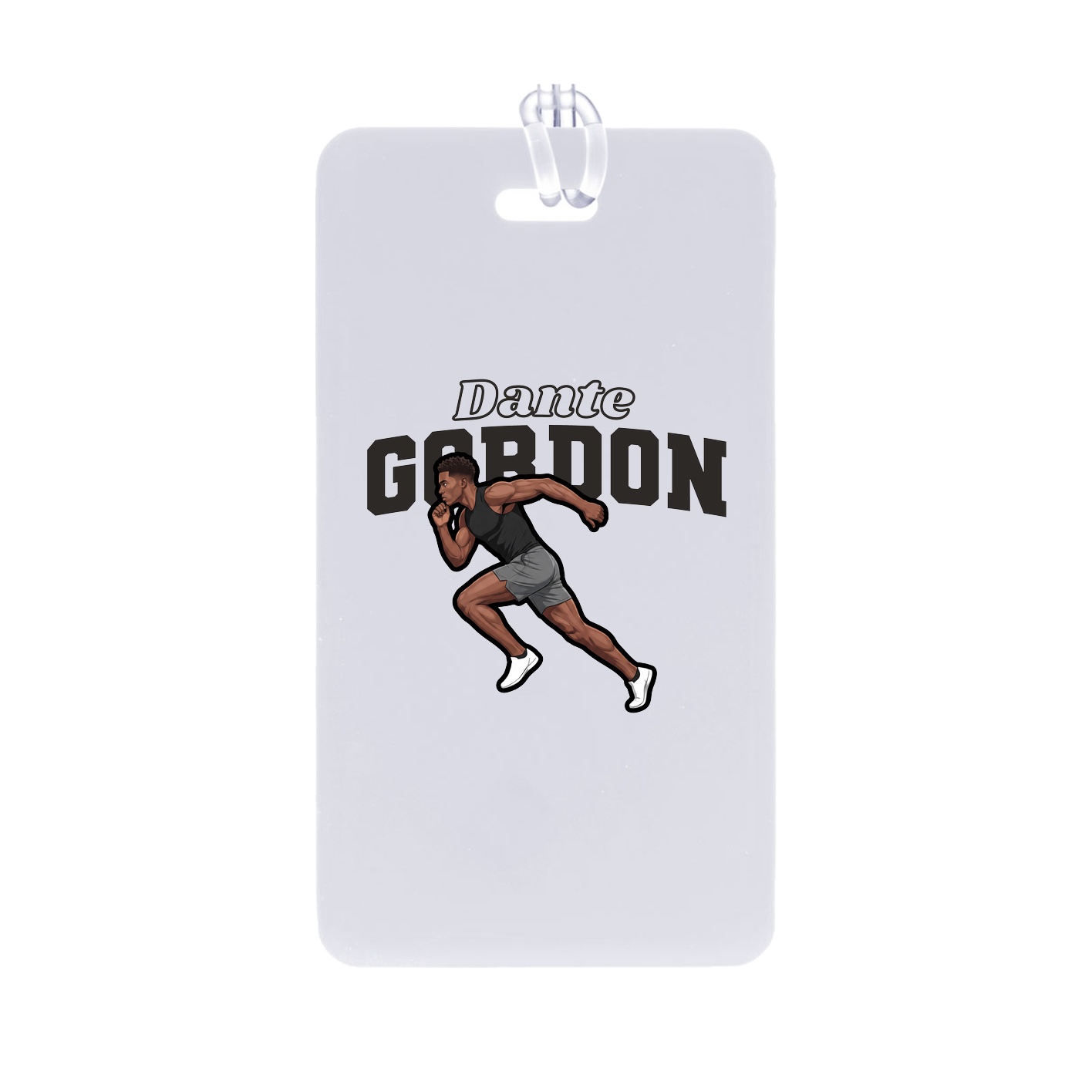 Bag Tag — Name Arch in Classic