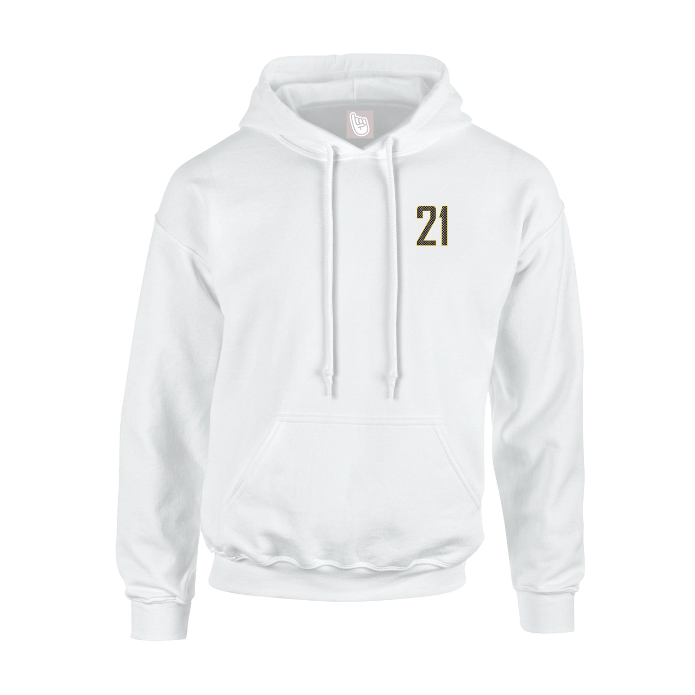 Youth Hoodie — Front Shirsy in White