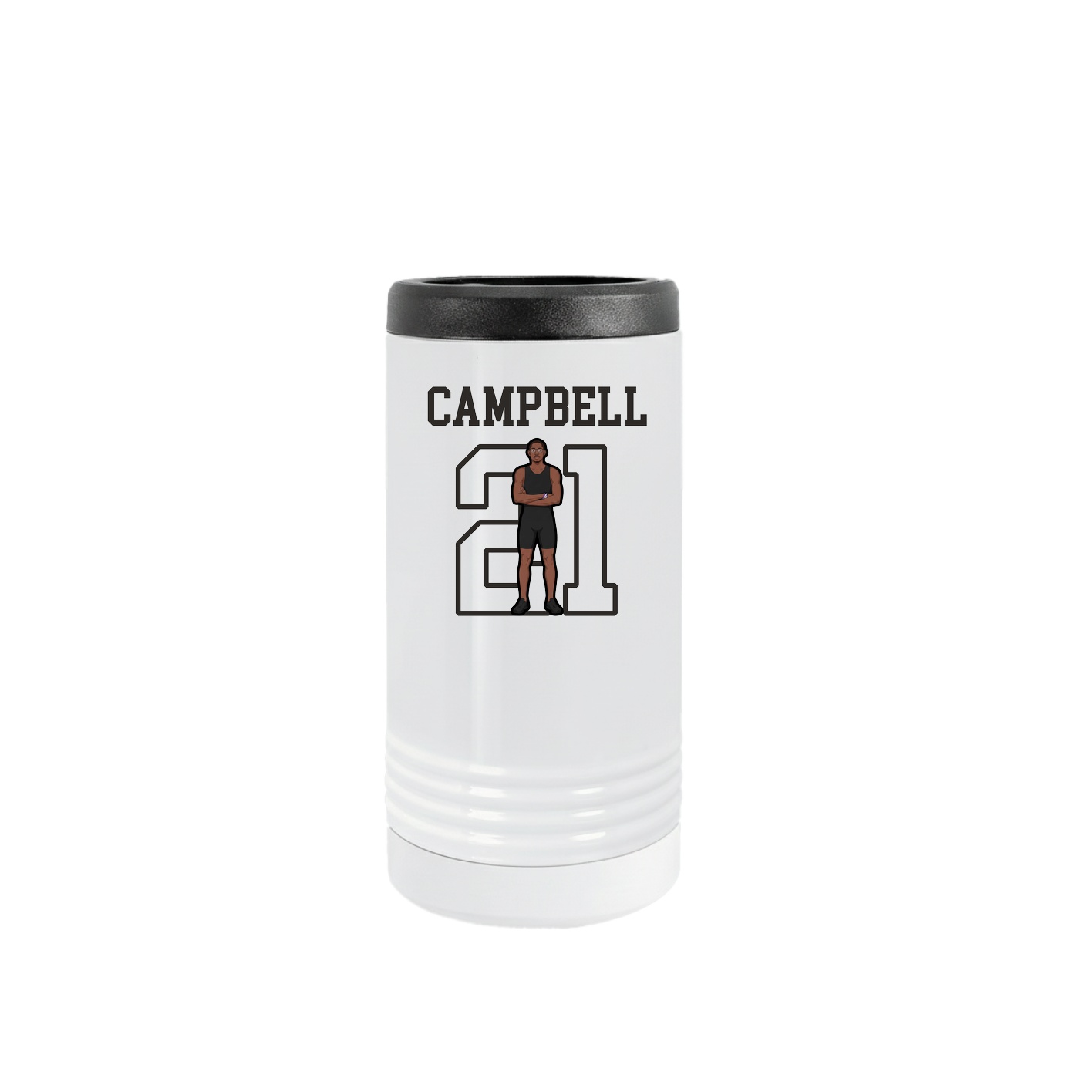 Slim Beverage Holder — Shirsey in White