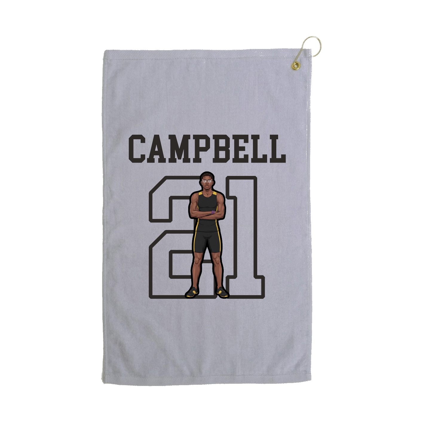 Golf Towel — Shirsey in Grey