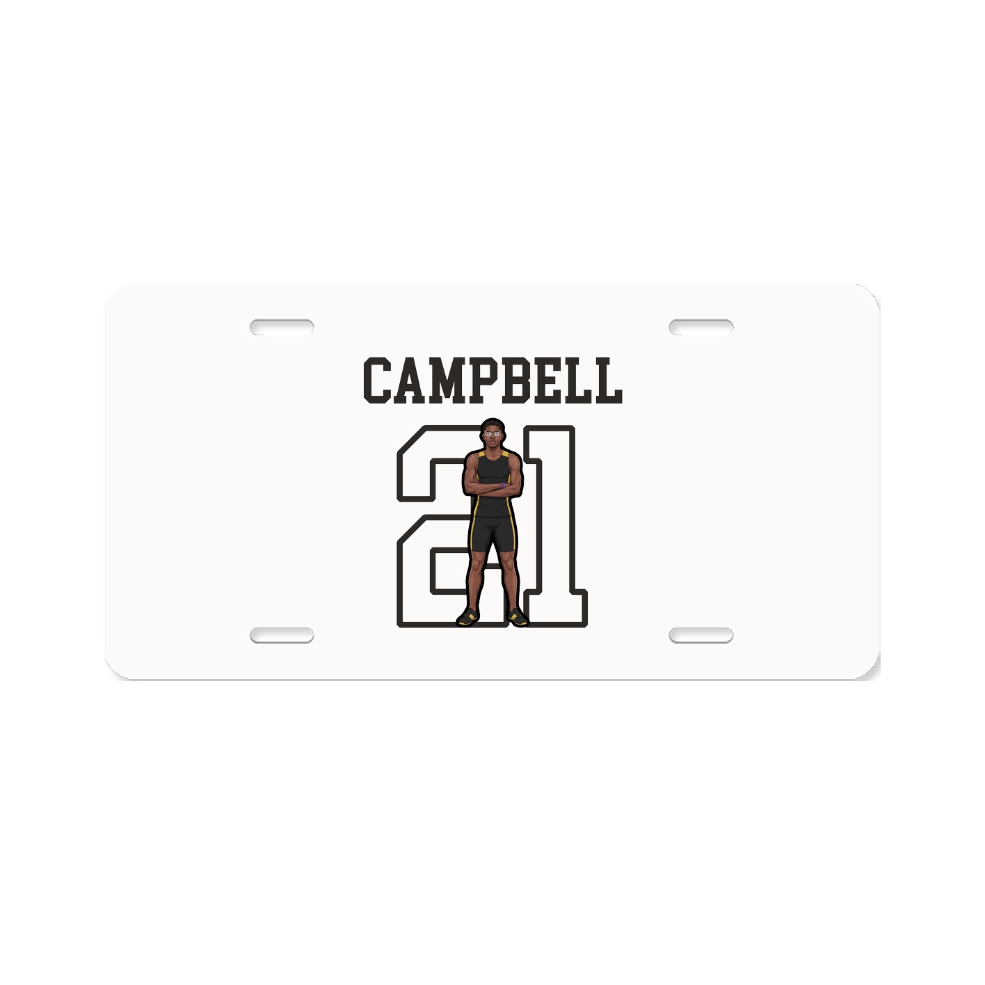 License Plate — Shirsey in Classic