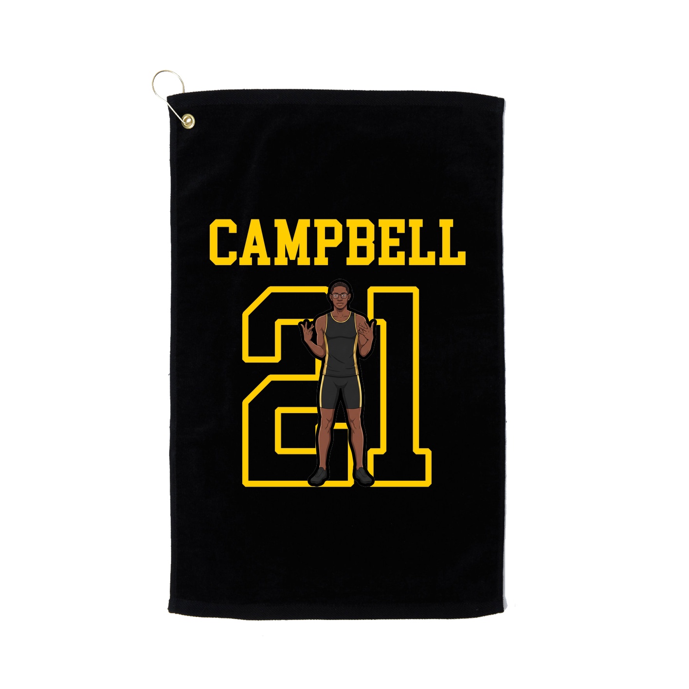Golf Towel — Shirsey in Black