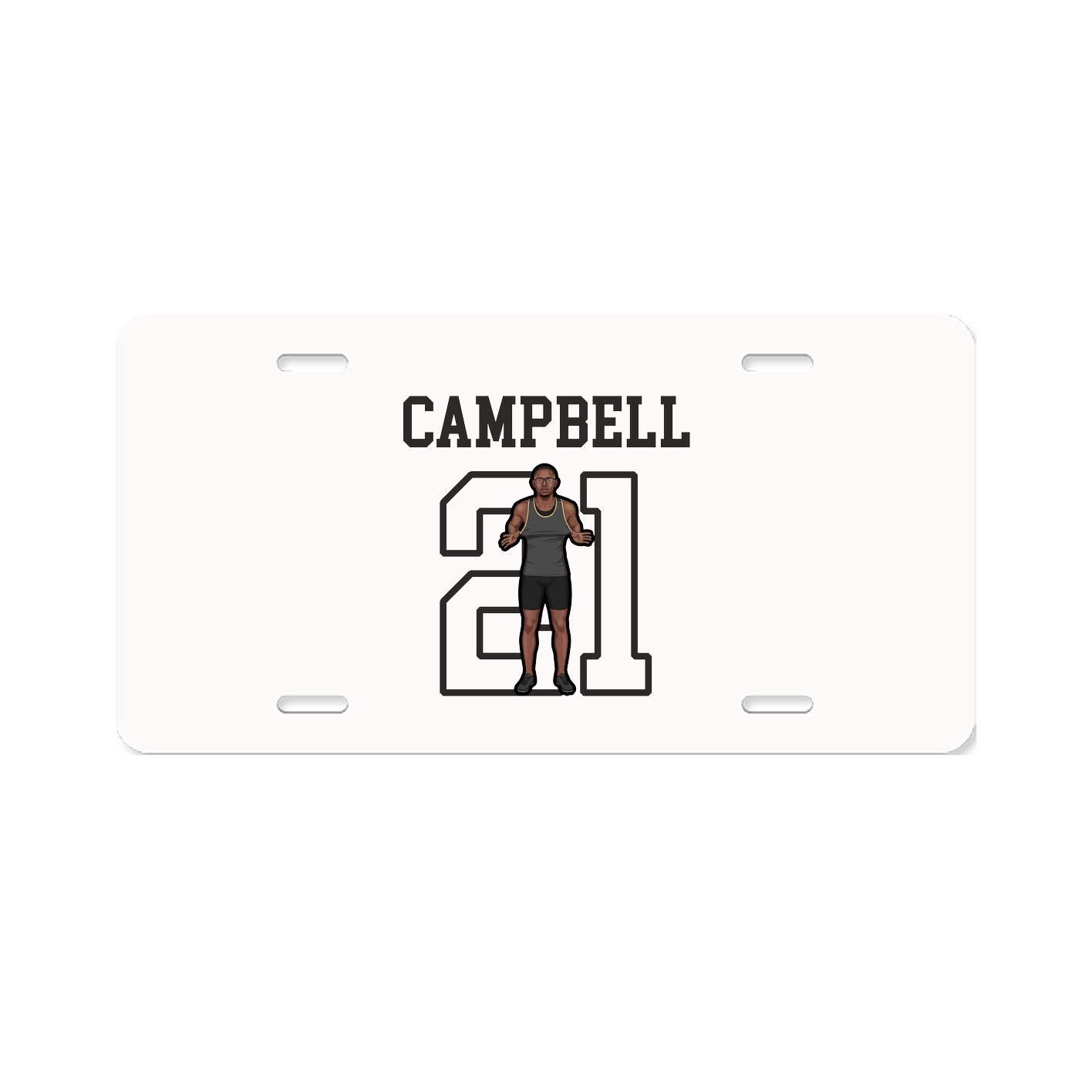 License Plate — Shirsey in Classic