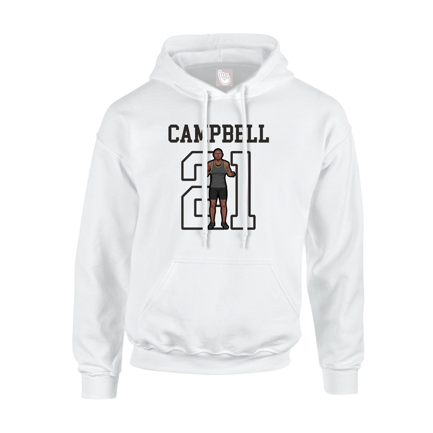 Youth Hoodie — Shirsey in White