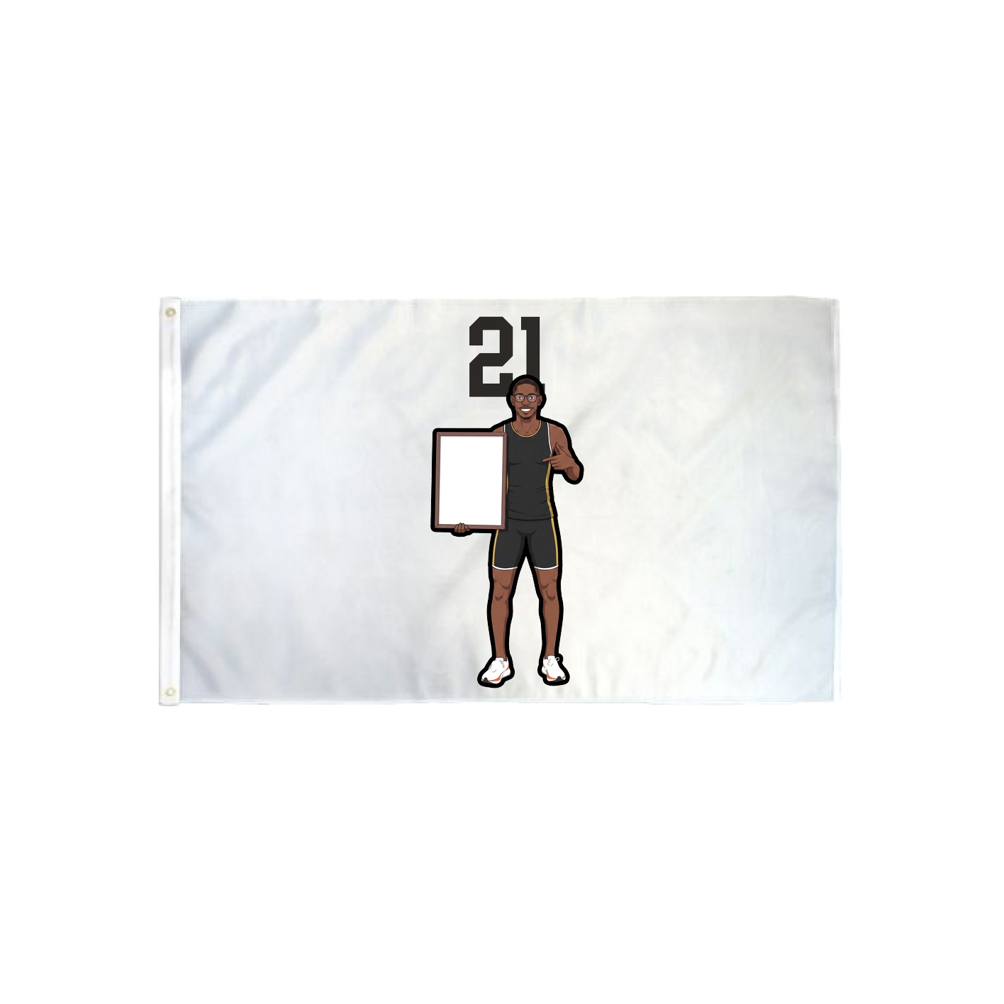 3x5 Flag — Number Top in Classic