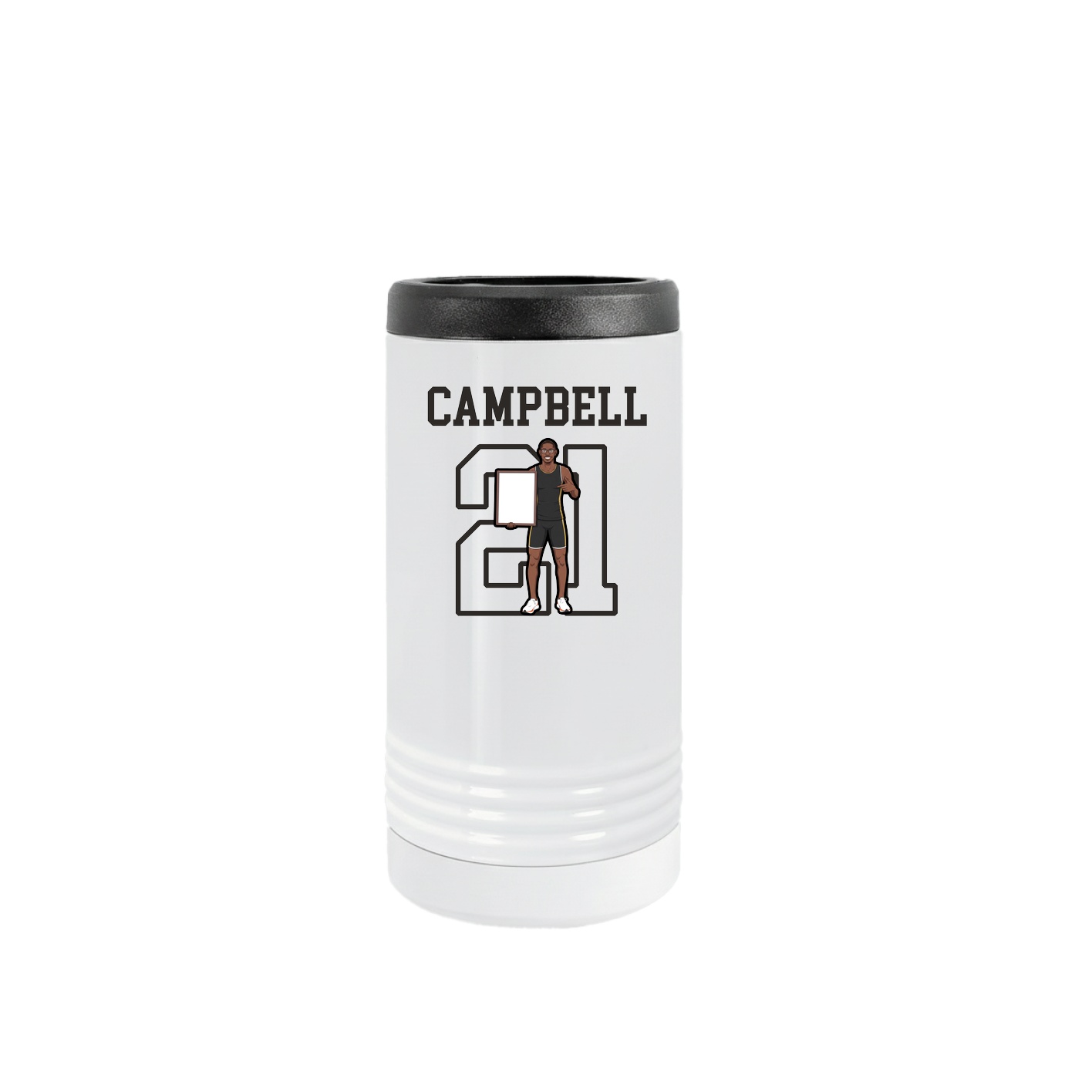 Slim Beverage Holder — Shirsey in White