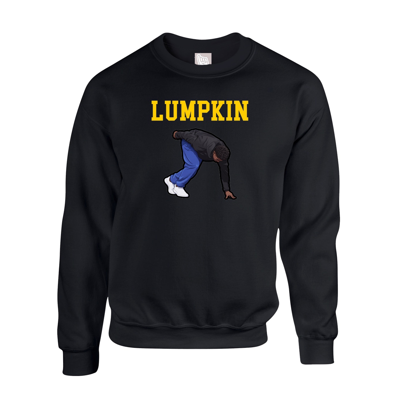 Fleece Crew — Shirsey in Black