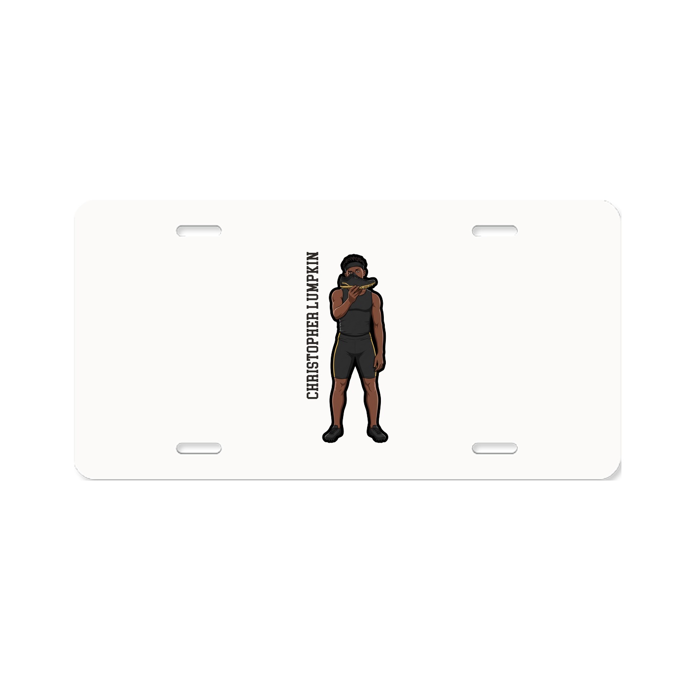 Aluminum License Plate