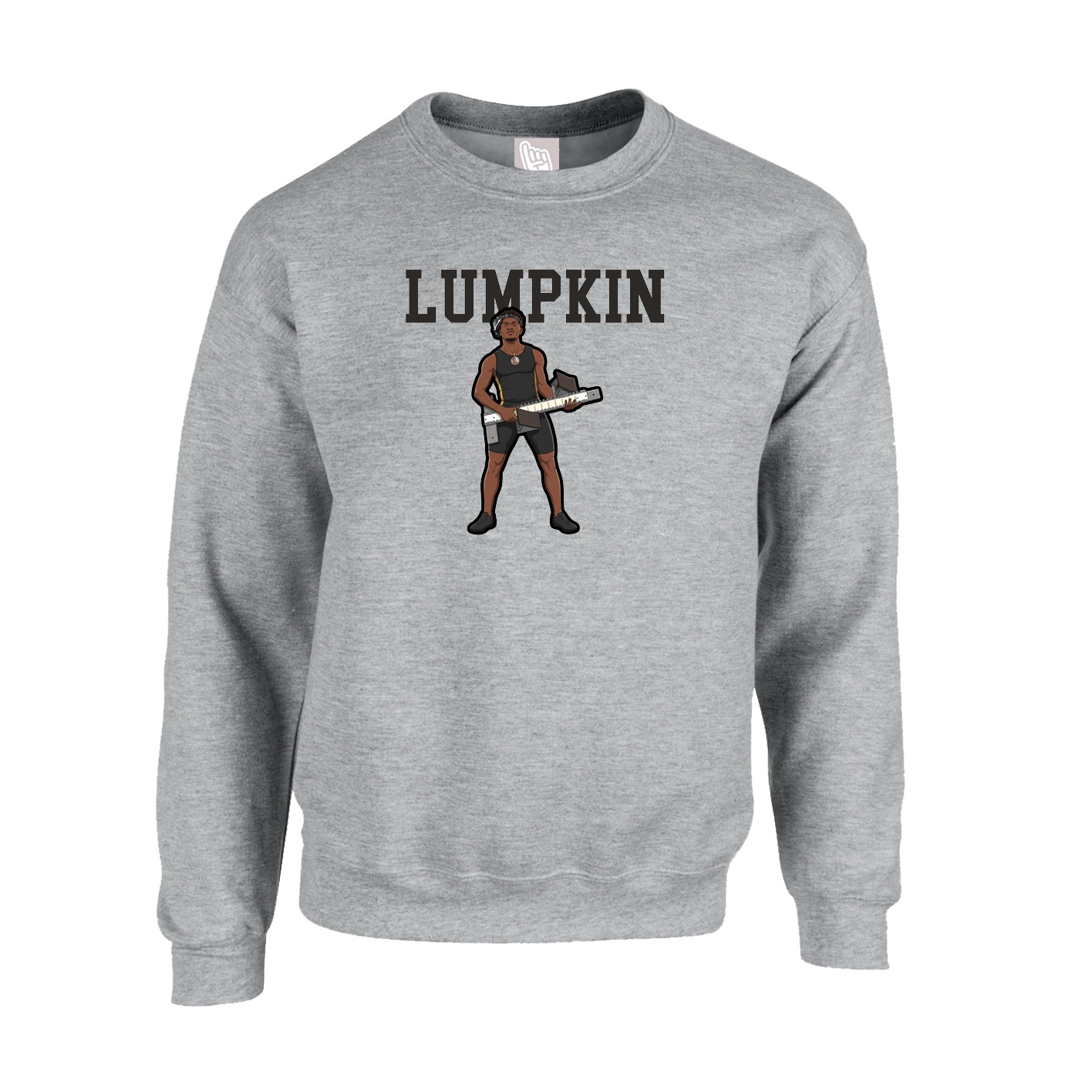 Fleece Crew — Shirsey in Grey