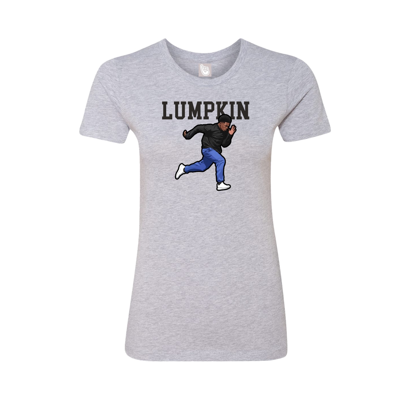 Fitted Women's Tee — Shirsey in Grey
