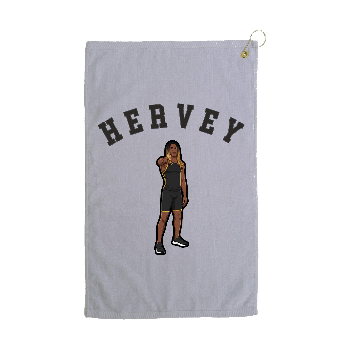 Golf Towel — Shirsey Arch in Grey