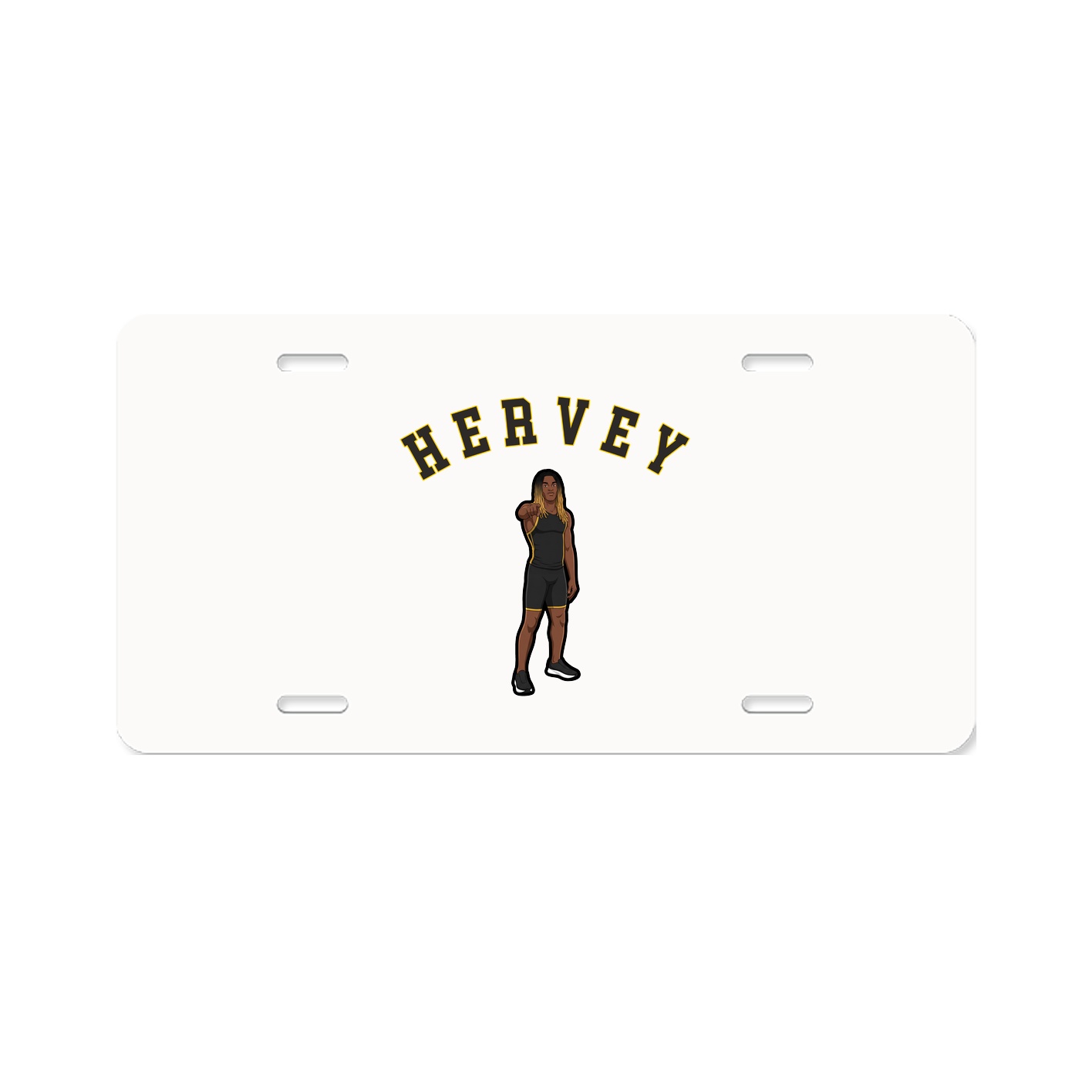 License Plate — Shirsey Arch in Classic
