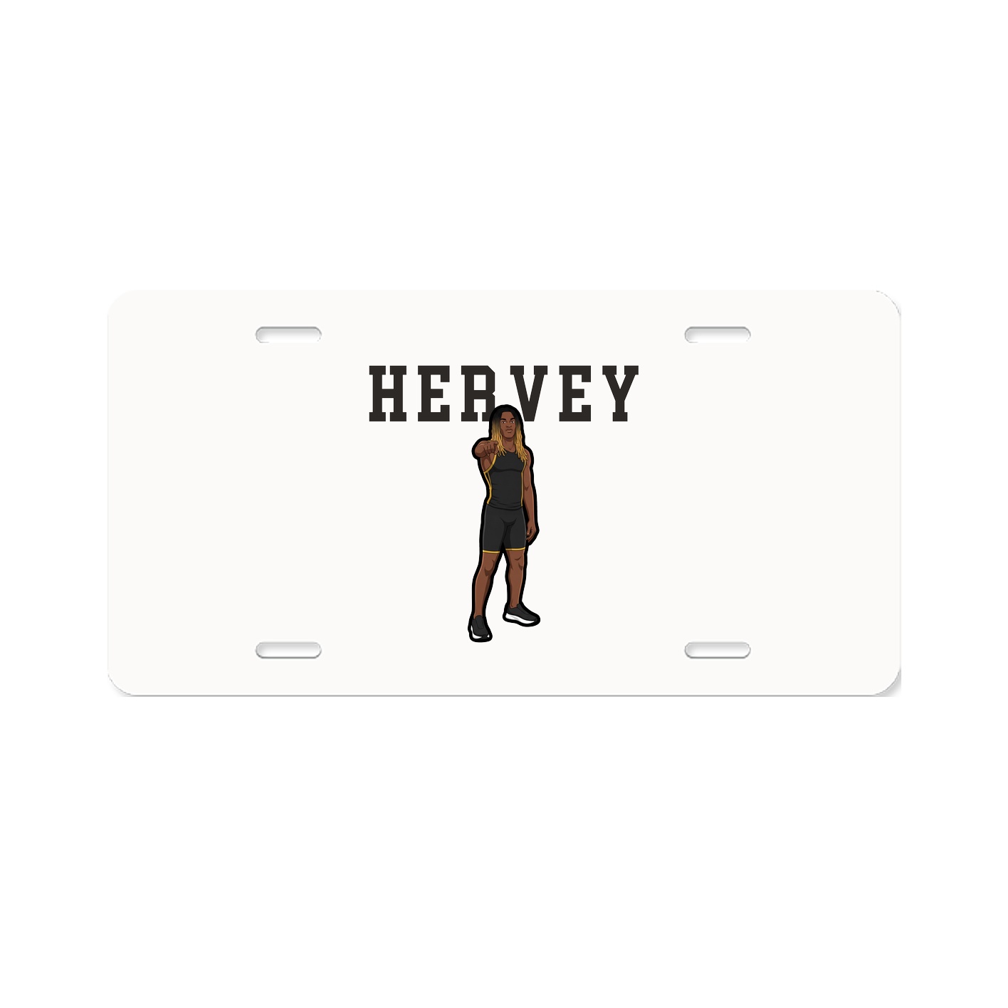 License Plate — Shirsey in Classic