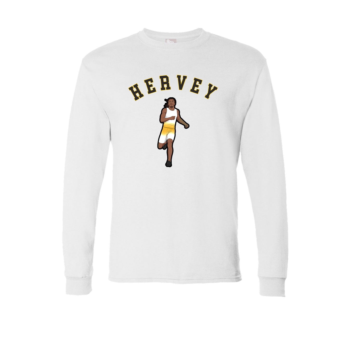 Long Sleeve Tee — Shirsey Arch in White