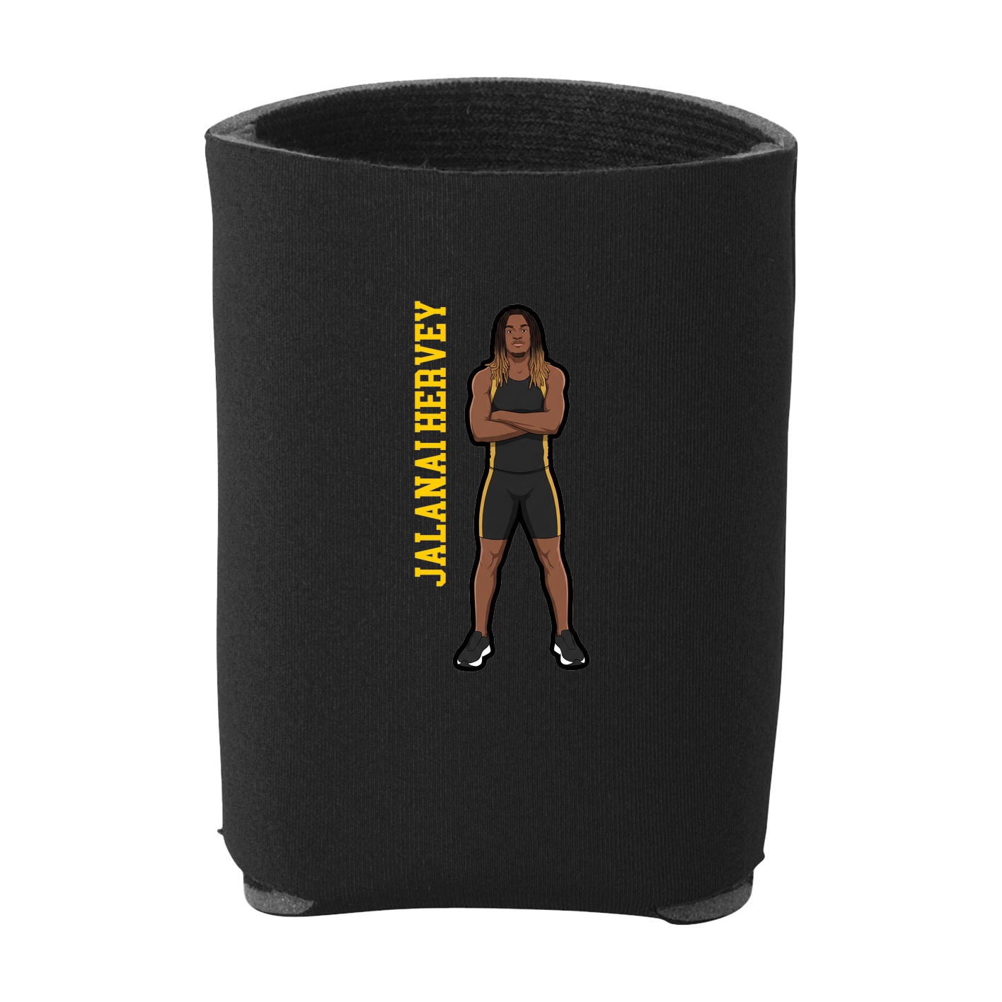 Can Holder — Name Vertical in Black