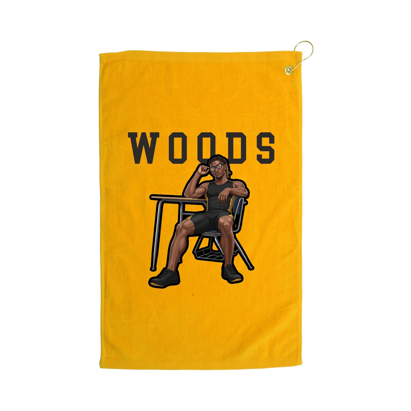 Golf Towel — Shirsey in Gold