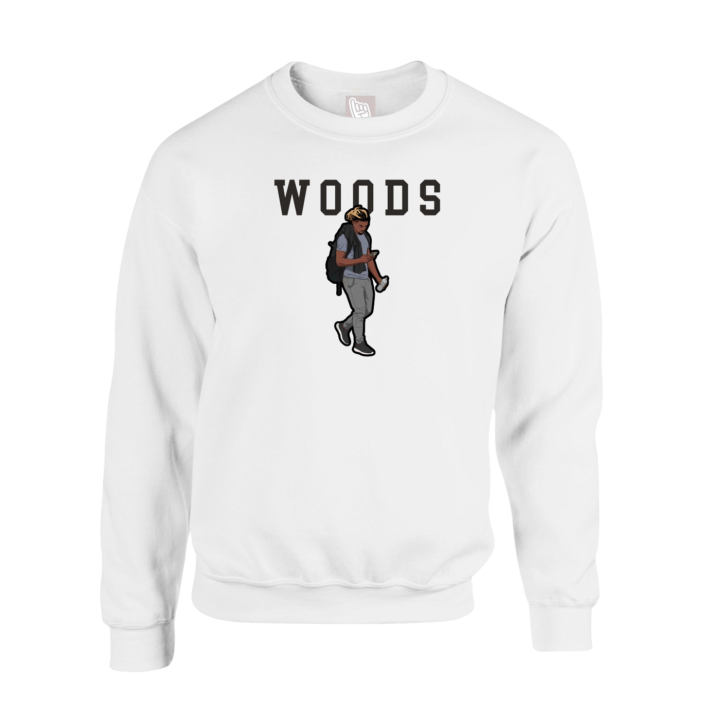 Fleece Crew — Shirsey in White