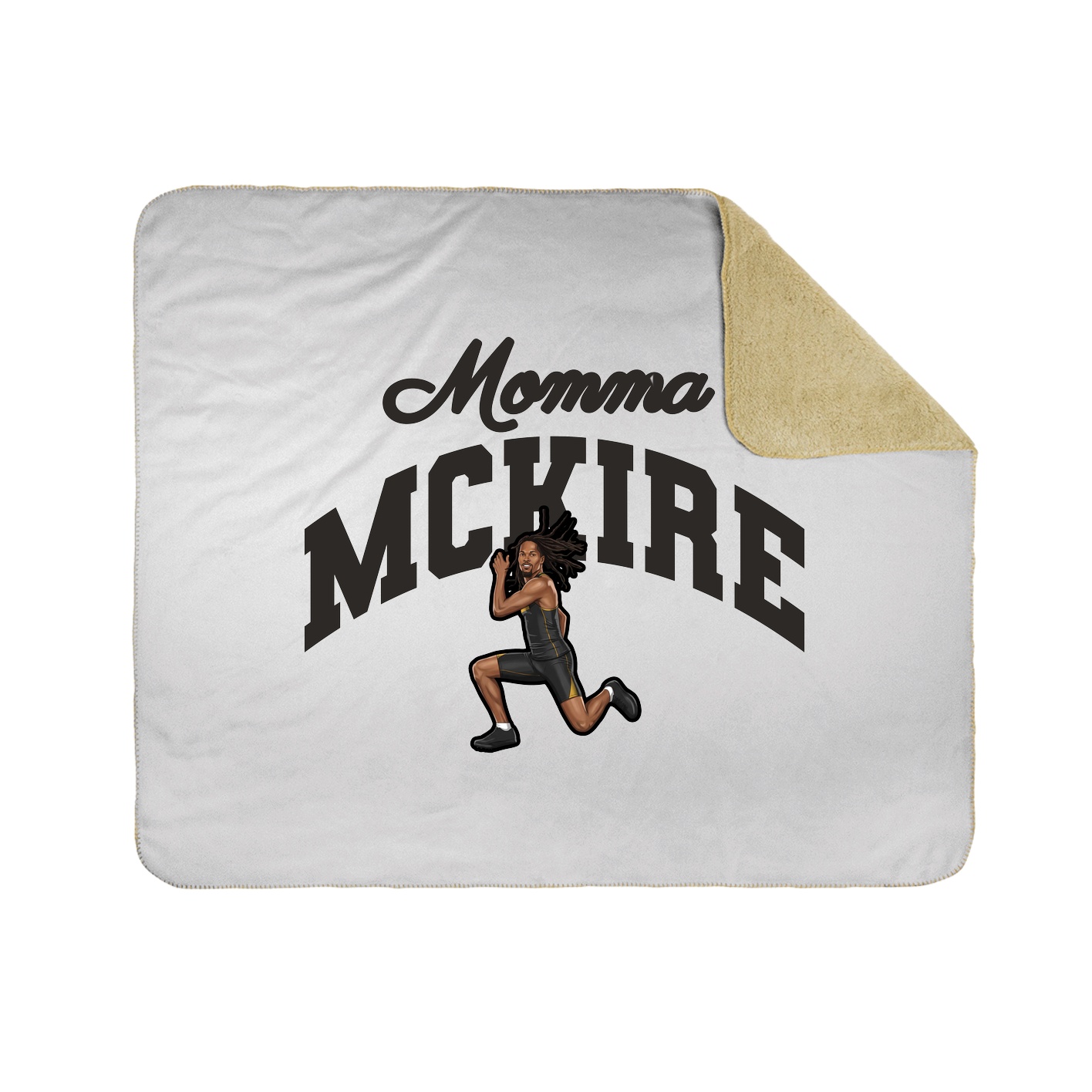 Throw Blanket — Mothers Day Arch in White